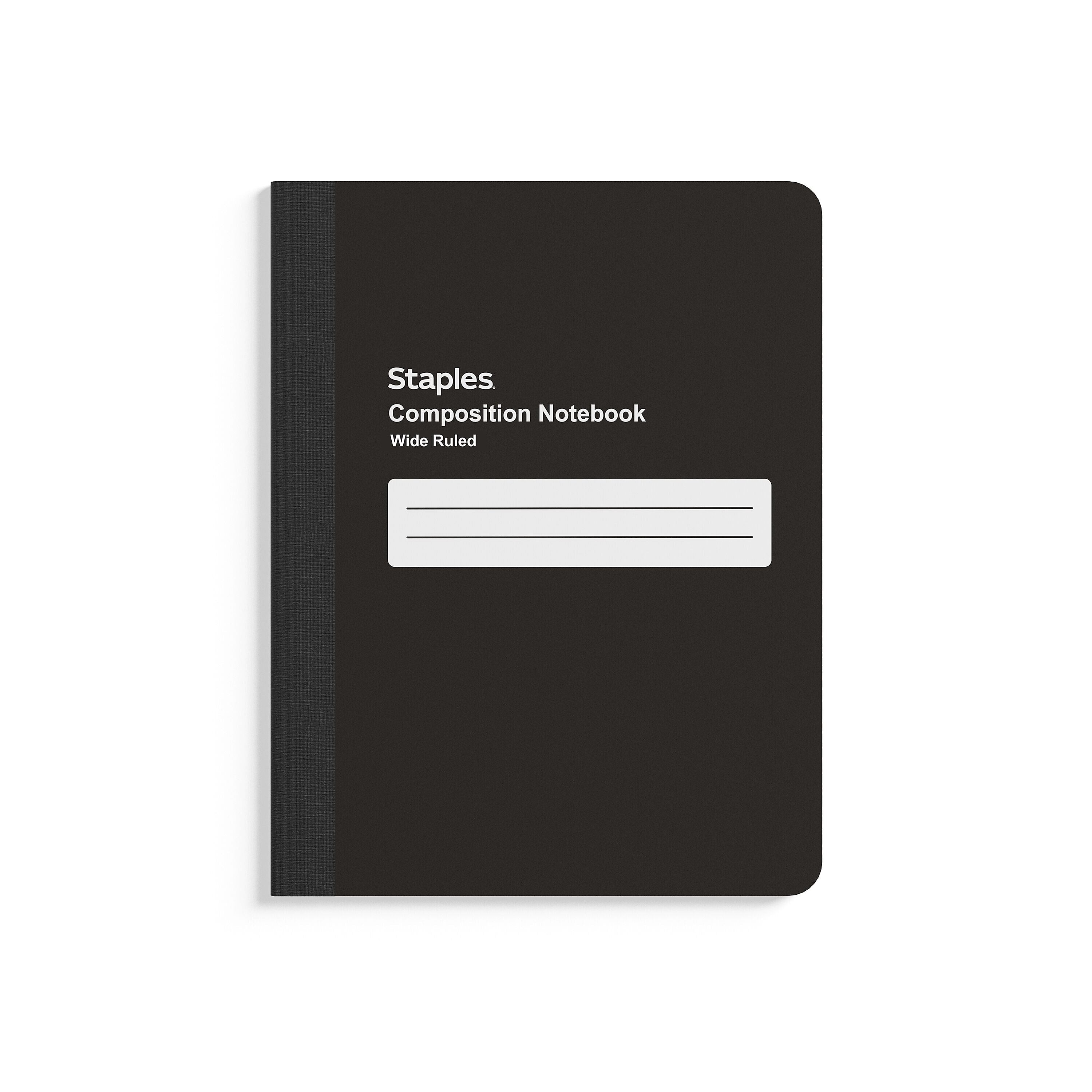 Staples Composition Notebook, 7.5