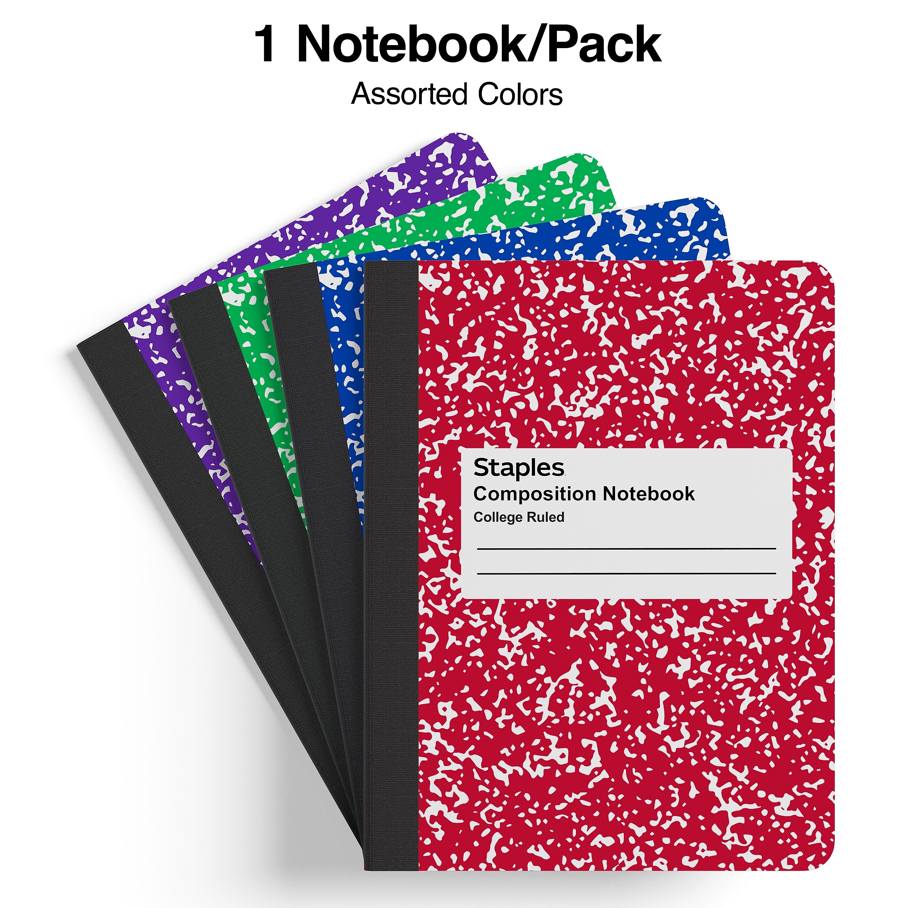 Staples® Composition Notebook, 7.5