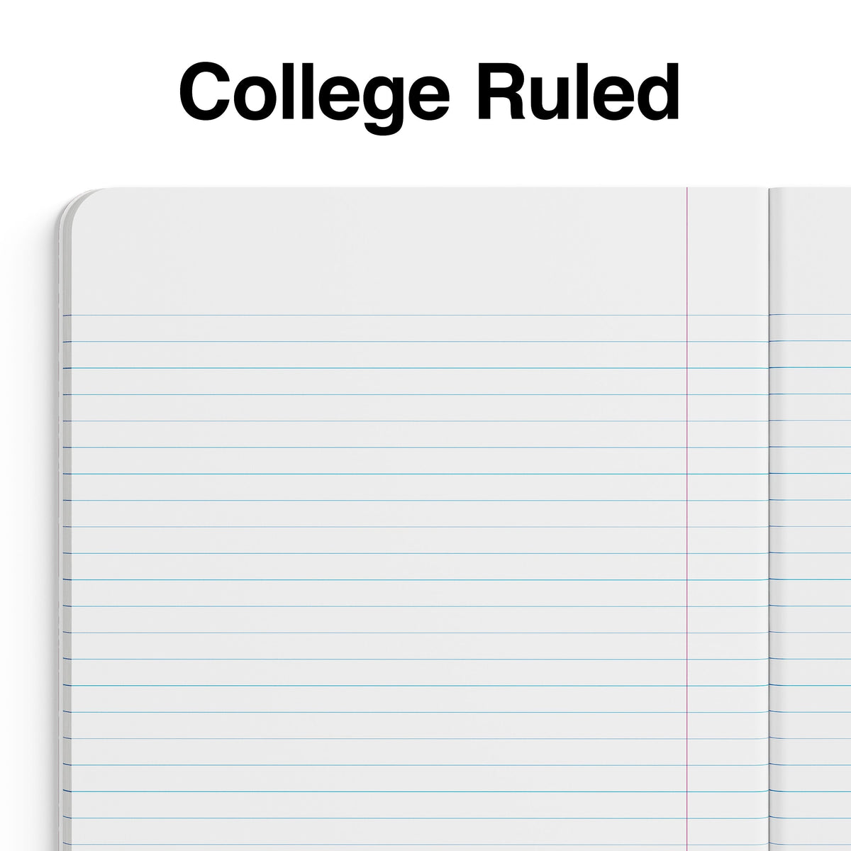 Staples® Composition Notebook, 7.5" x 9.75", College Ruled, 100 Sheets, Green