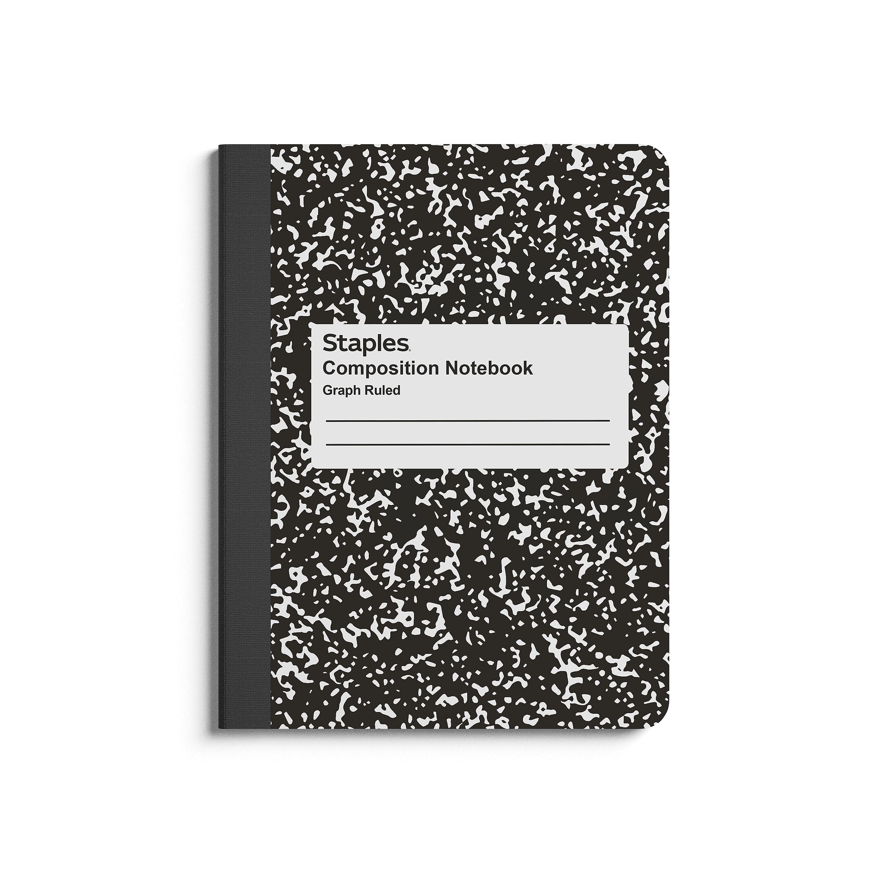 Staples Composition Notebook, 7.5