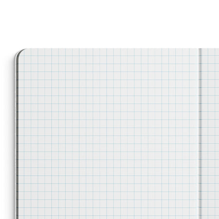 Staples Composition Notebook, 7.5" x 9.75", Graph Ruled, 80 Sheets, Black/White, 24/Carton