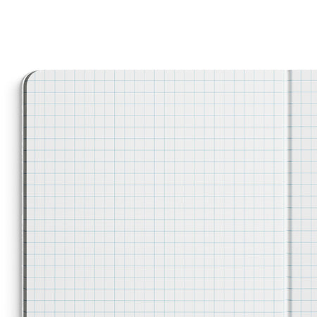 Staples Composition Notebook, 7.5" x 9.75", Graph Ruled, 80 Sheets, Black/White, 24/Carton