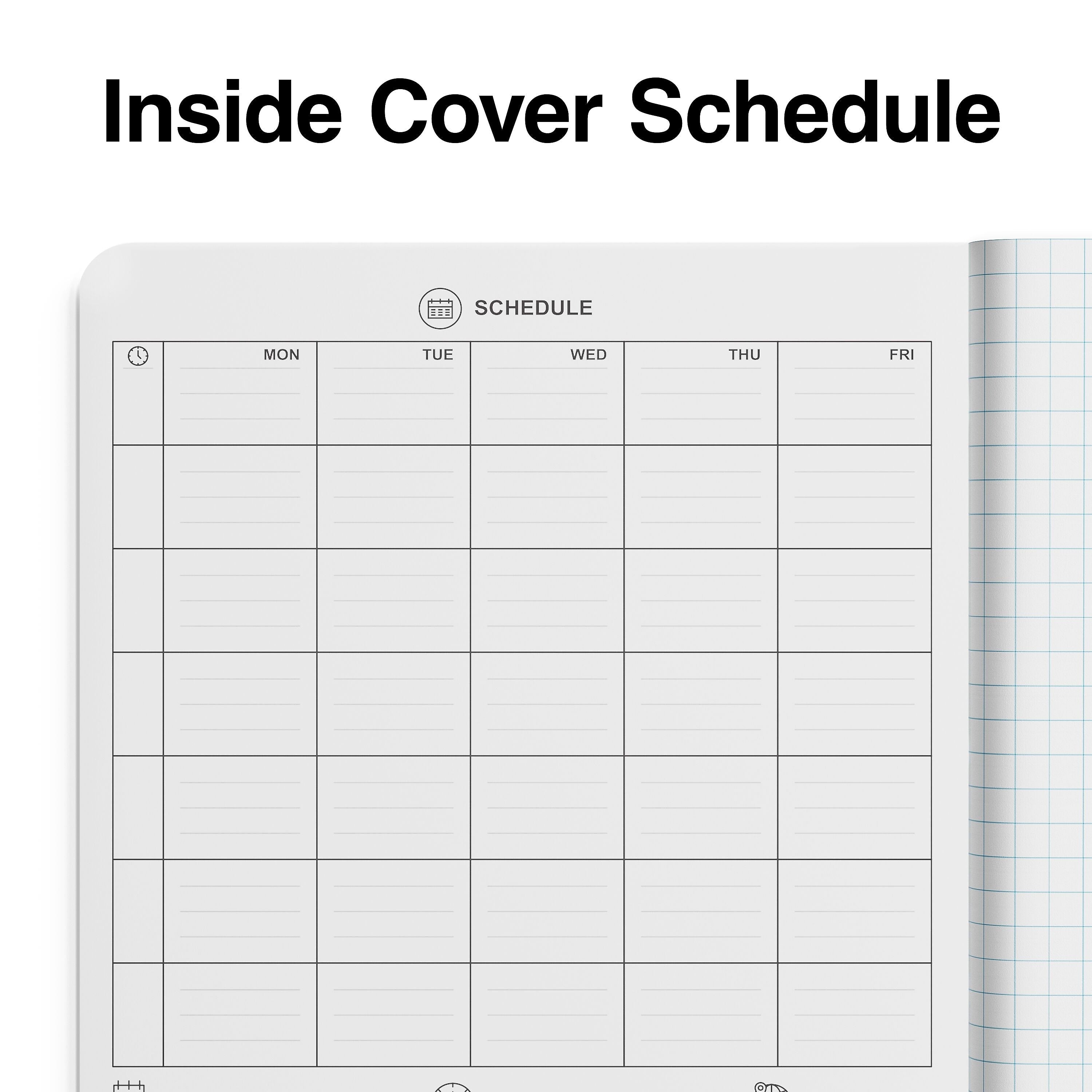 Staples Composition Notebook, 7.5" x 9.75", Graph Ruled, 80 Sheets, Black/White, 24/Carton