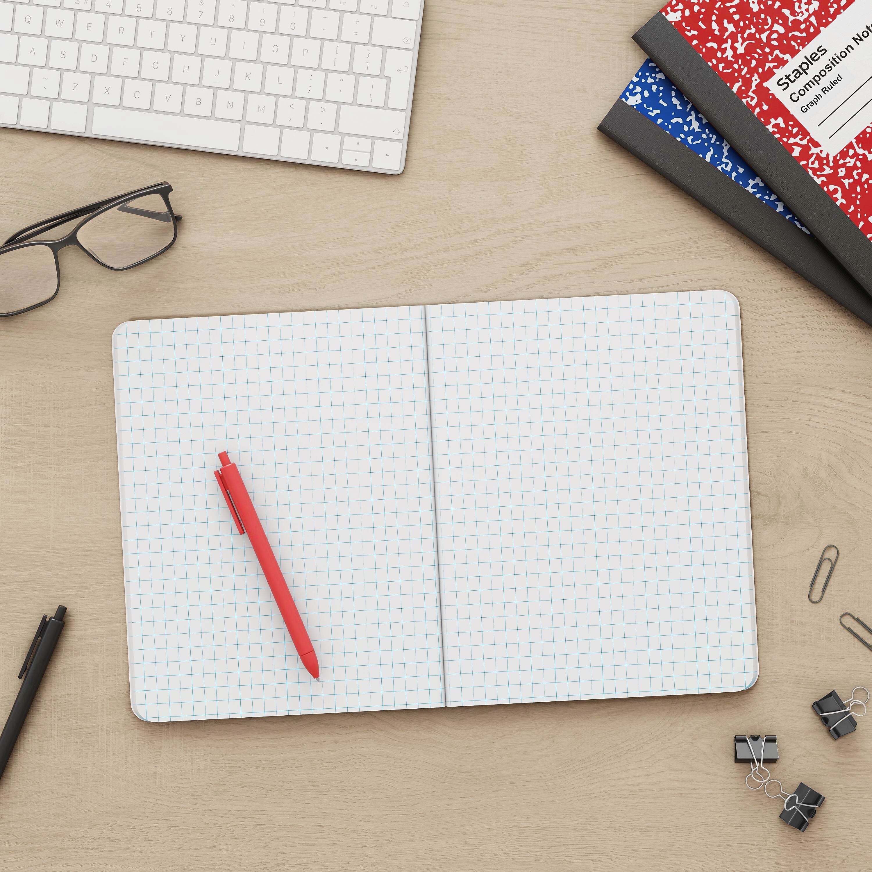 Staples Composition Notebook, 7.5