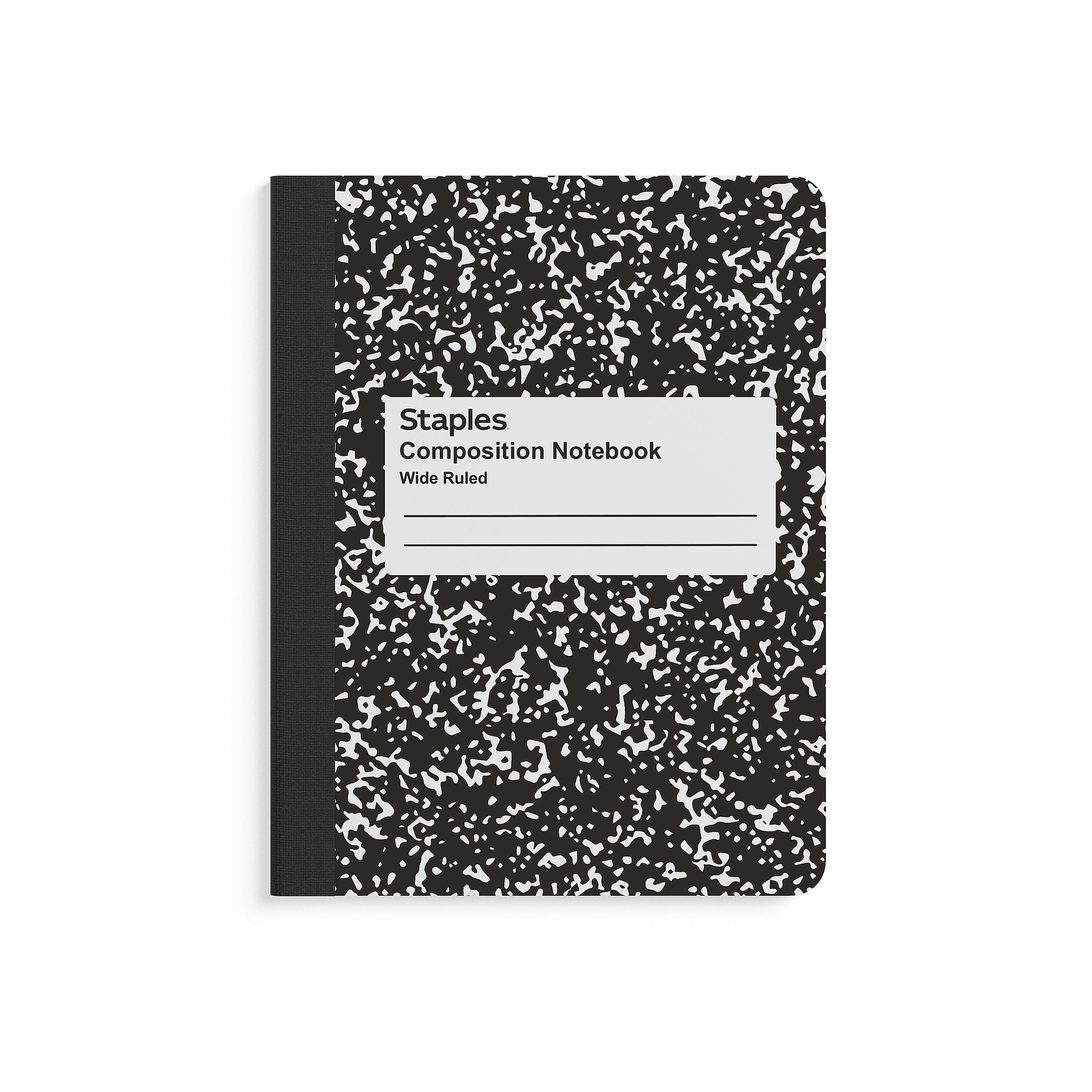 Staples Composition Notebook, 7.5