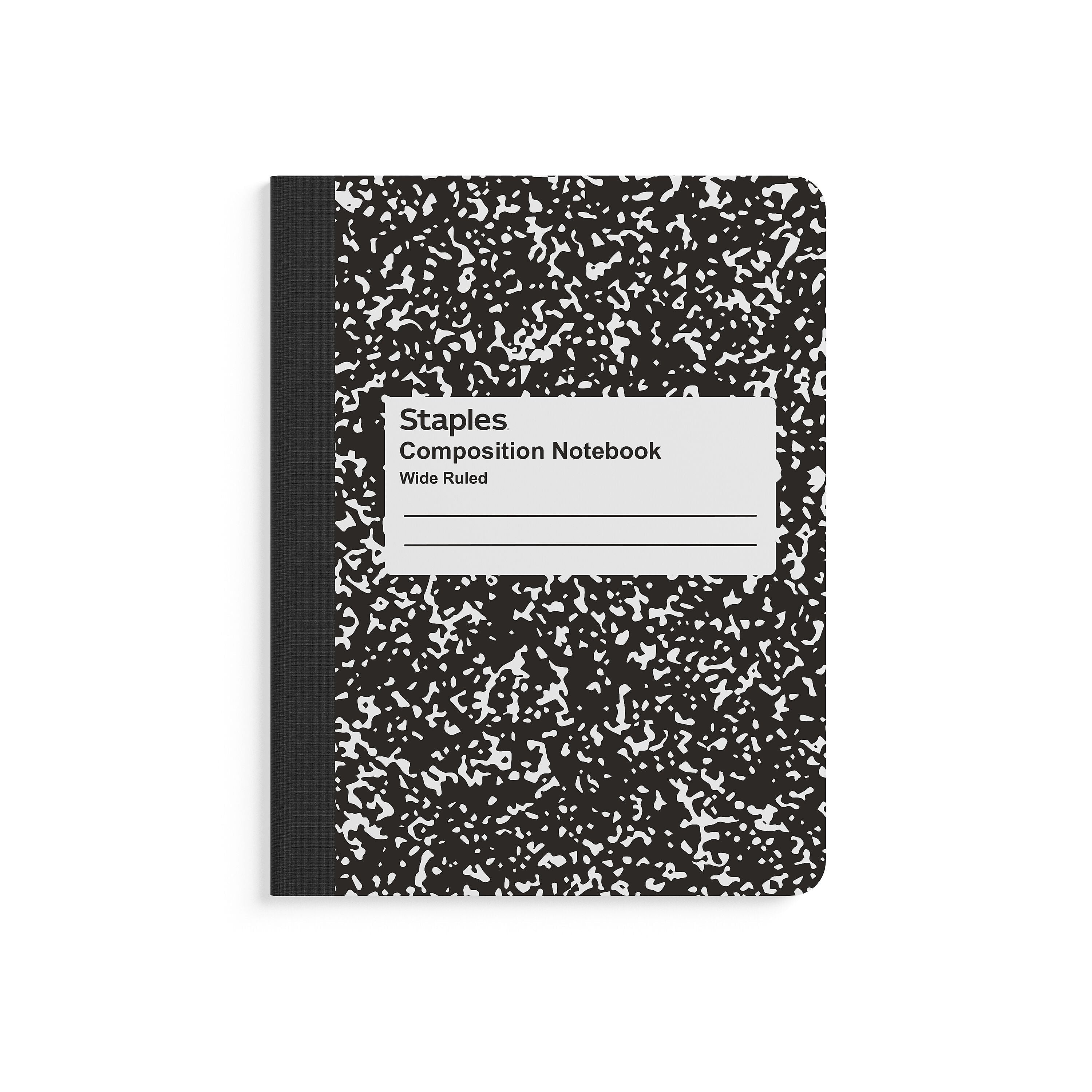Staples Composition Notebook, 7.5