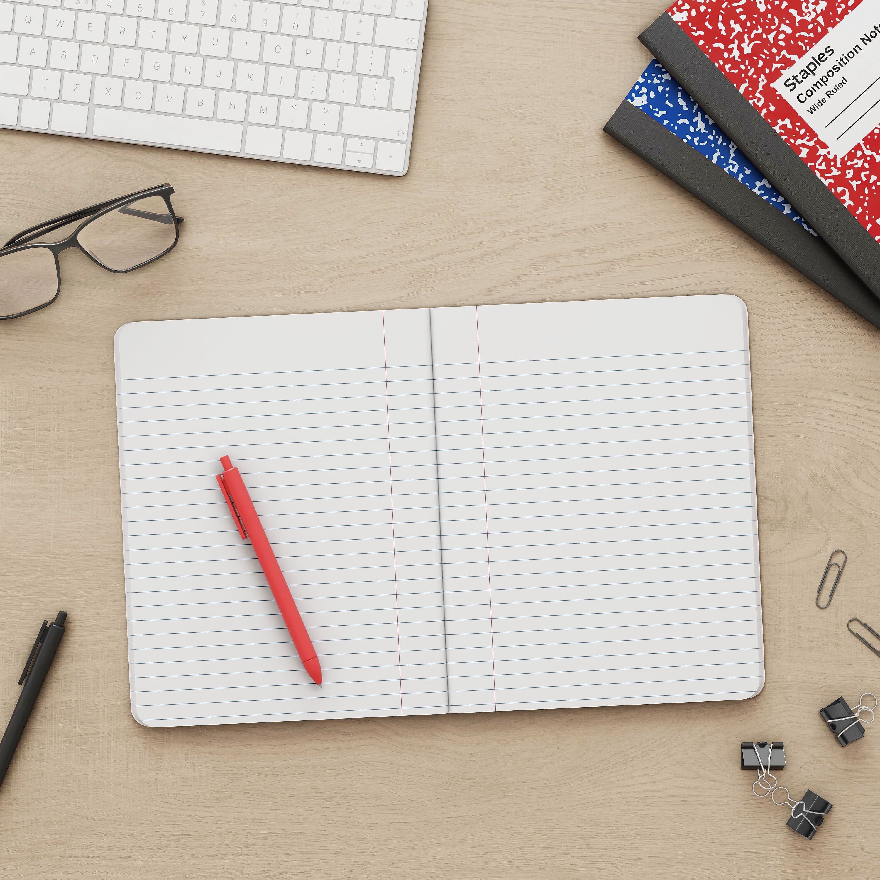 Staples Composition Notebook, 7.5