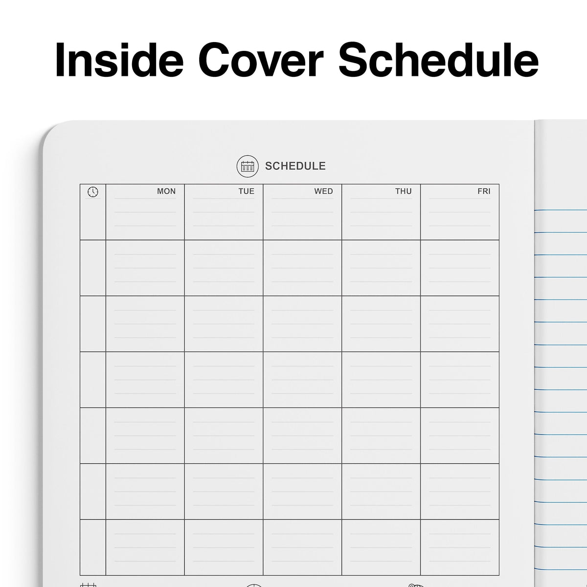 Staples™ Composition Notebook, 7.5" x 9.75", Wide Ruled, 80 Sheets, Blue/White, 24 Notebooks/Carton