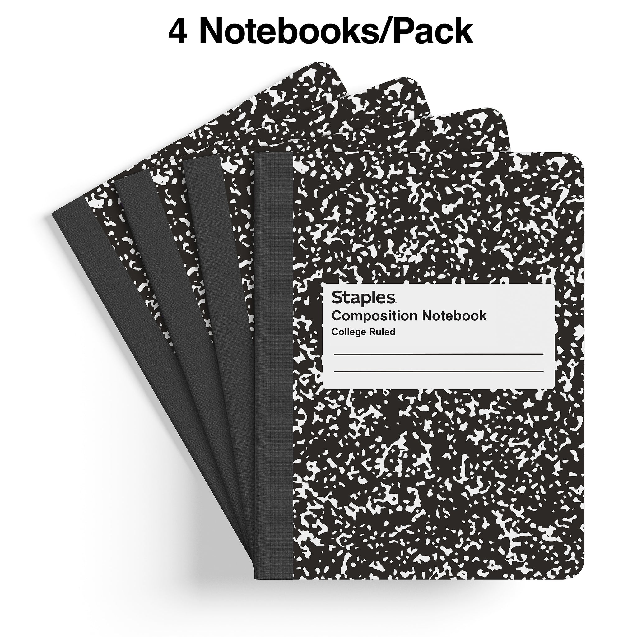 Staples® Composition Notebooks, 7.5