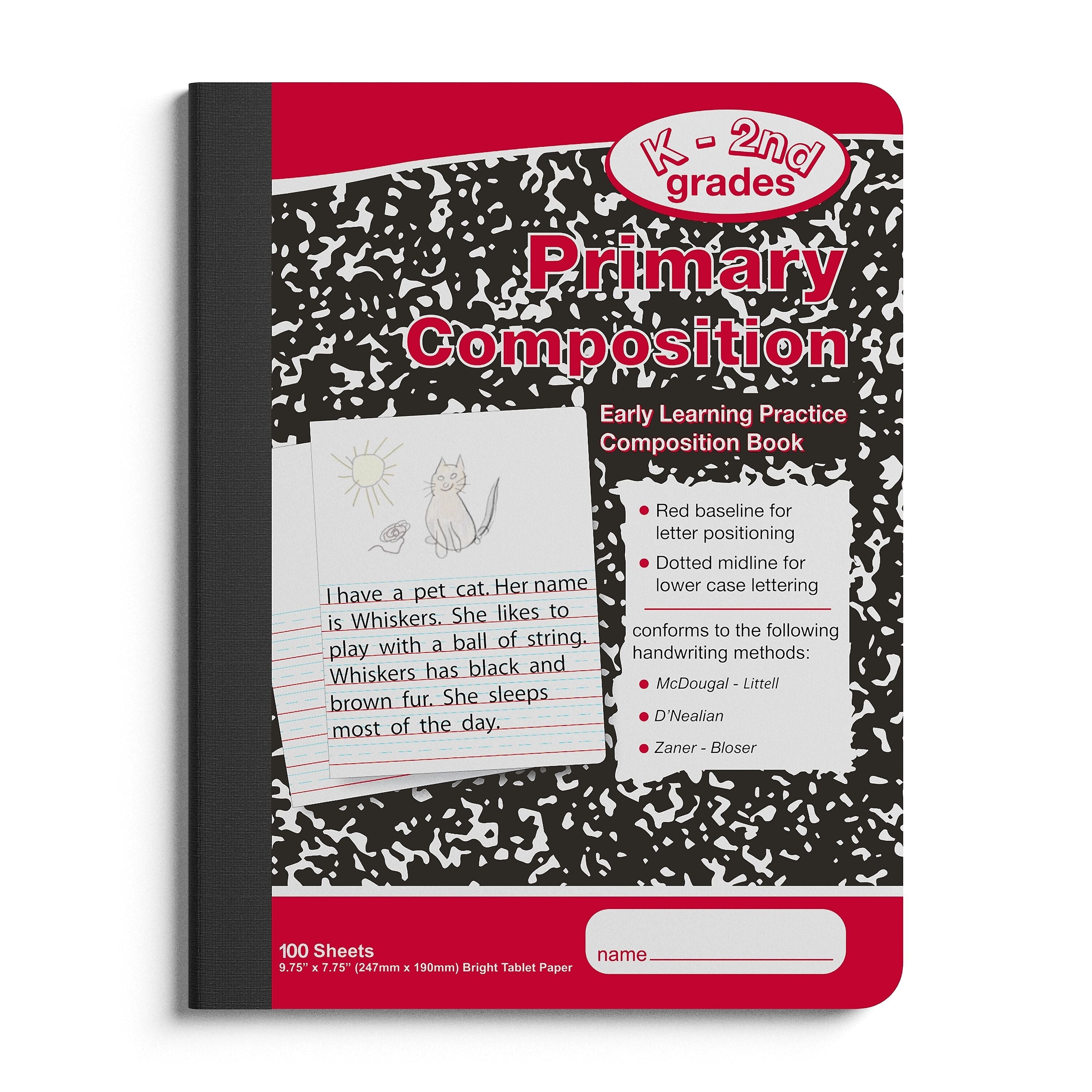 Staples® Composition Notebooks, 7.5