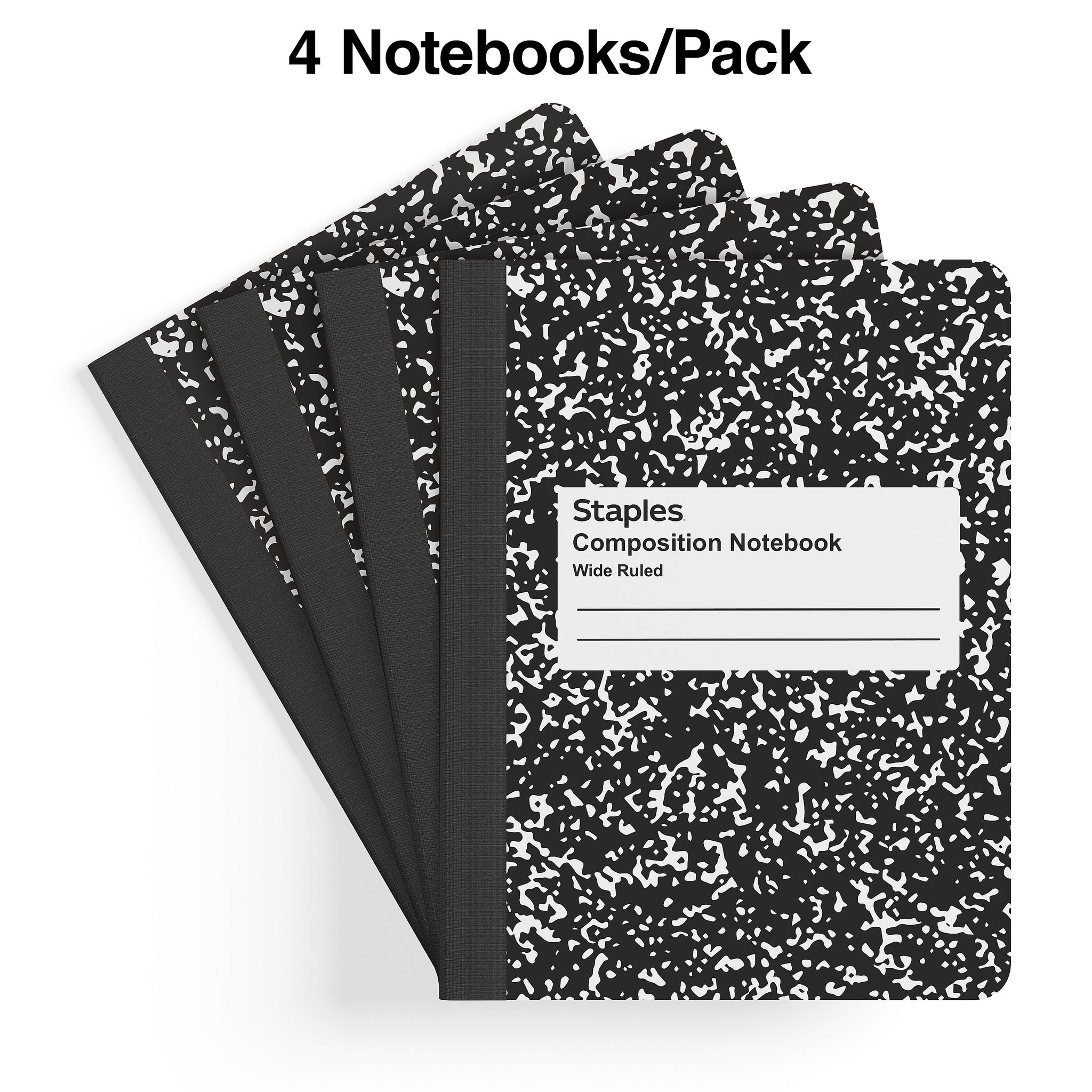 Staples® Composition Notebooks, 7.5