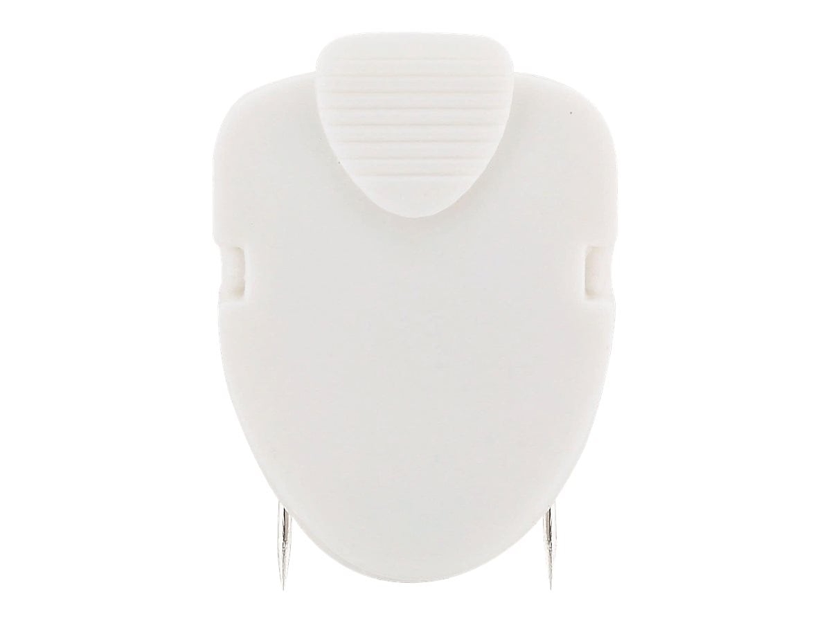 Staples Cubicle Clips, White, 12/Pack