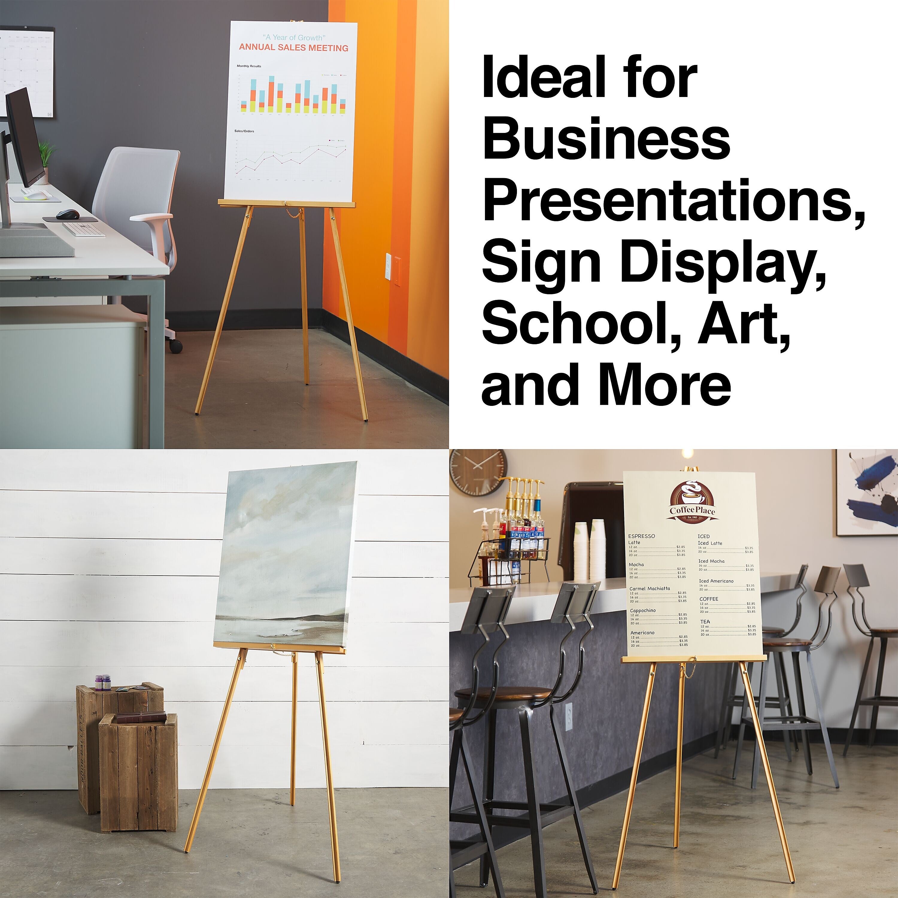 Staples Display Easel, 64