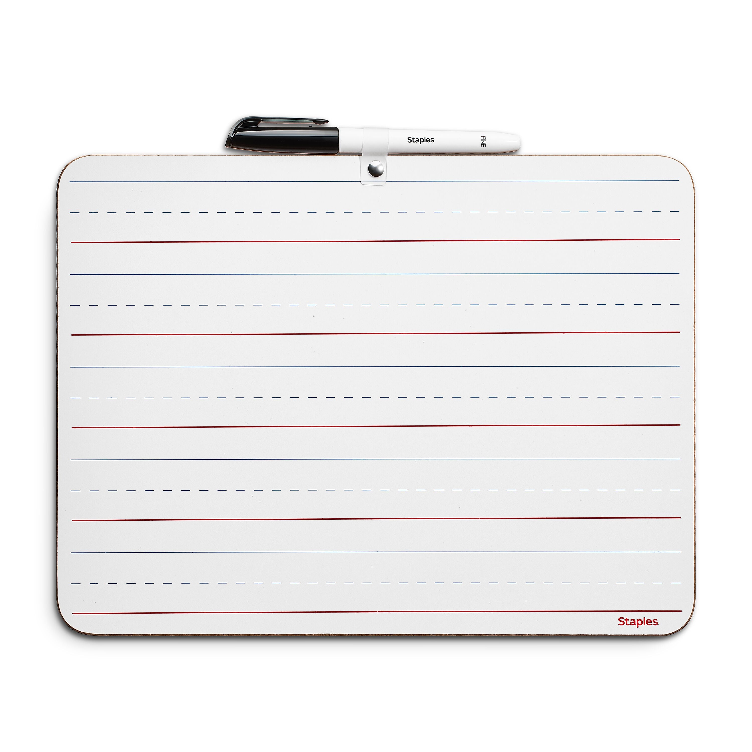 Staples Dry-Erase Learning Board, 8.9" x 11.8"