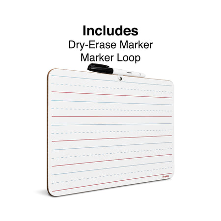 Staples Dry-Erase Learning Board, 8.9" x 11.8"