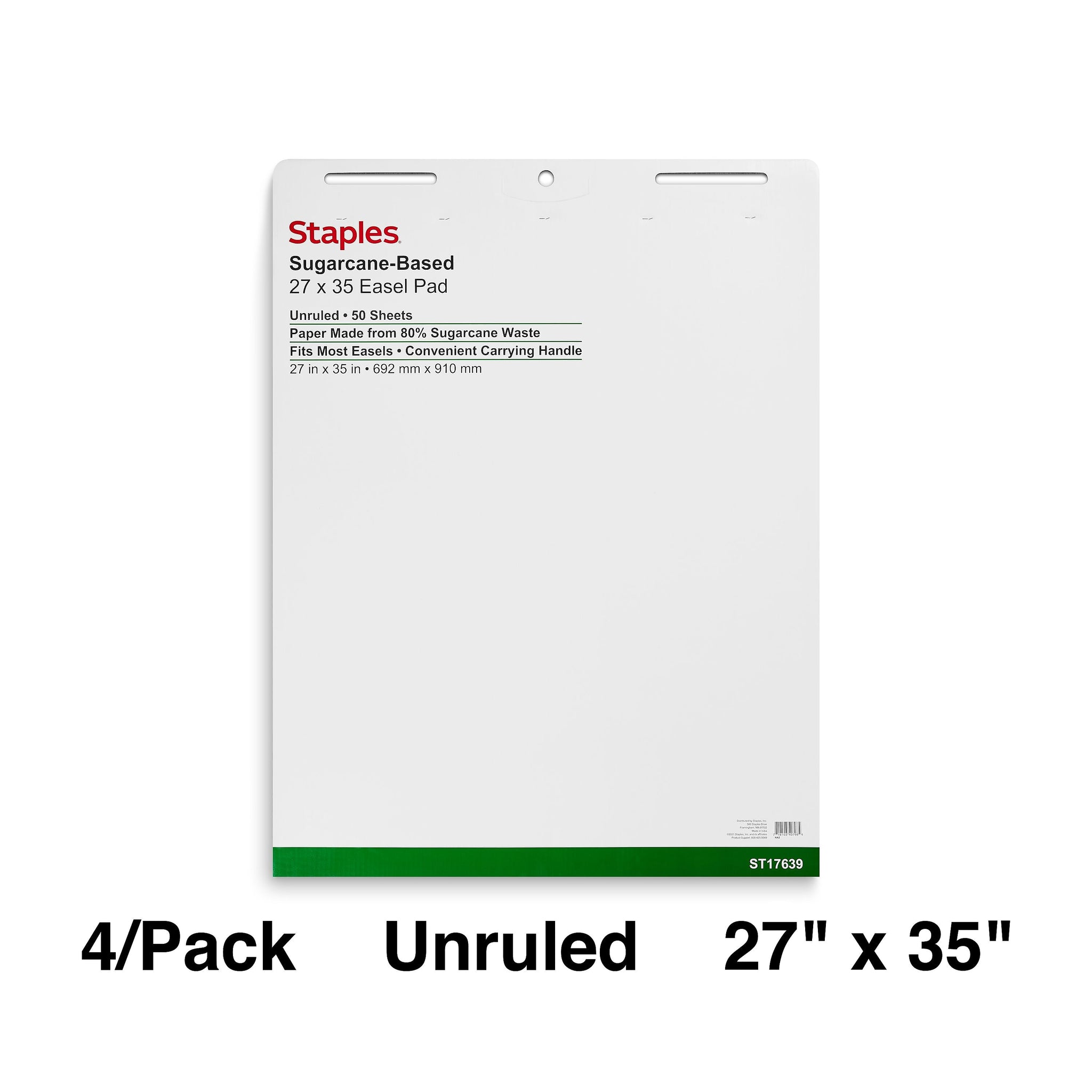 Staples Easel Pads, 27