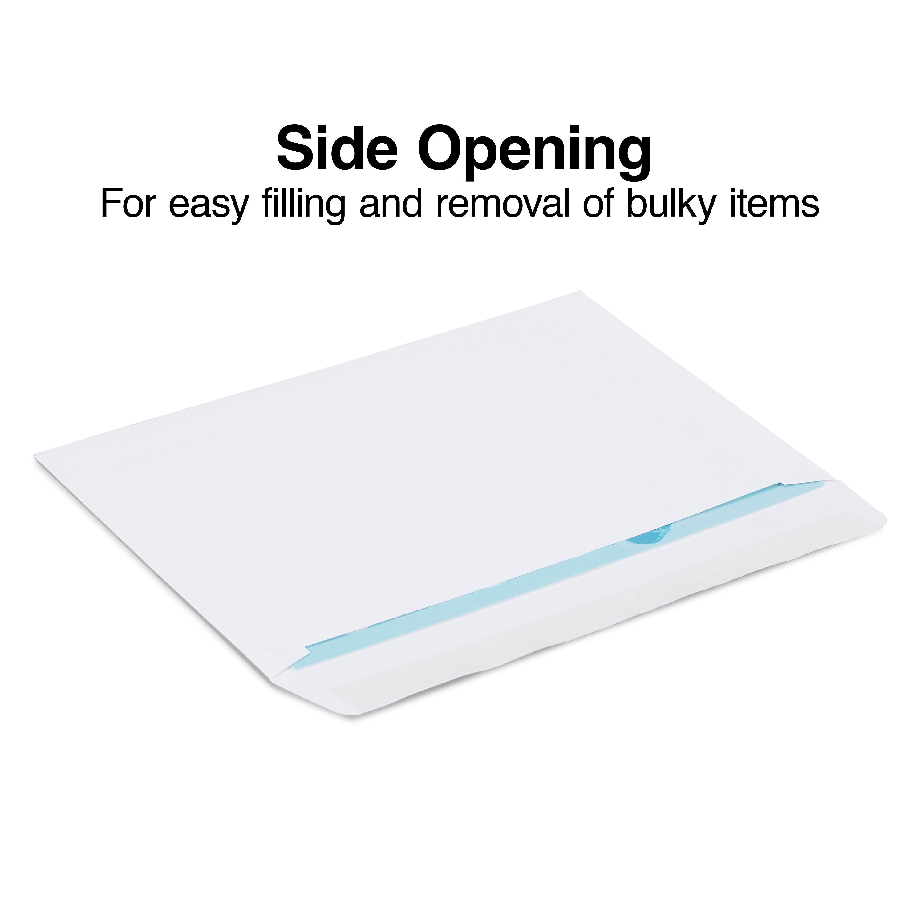 Staples EasyClose Booklet Envelopes, 6" x 9", White, 250/Box