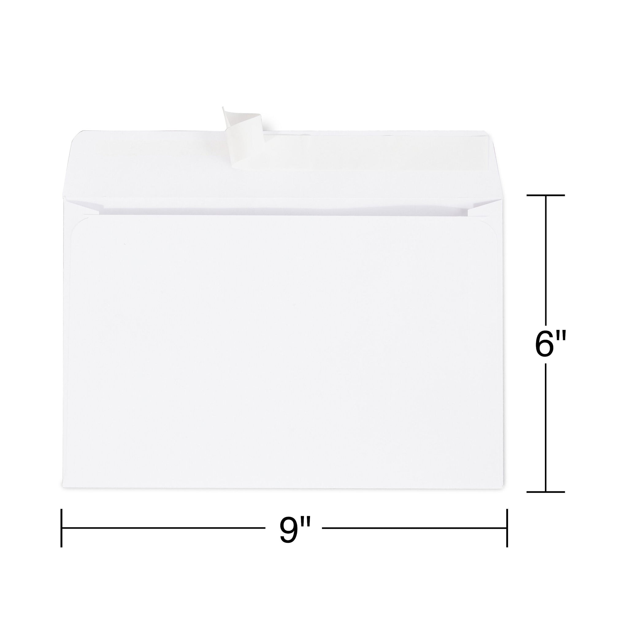 Staples EasyClose Booklet Envelopes, 6