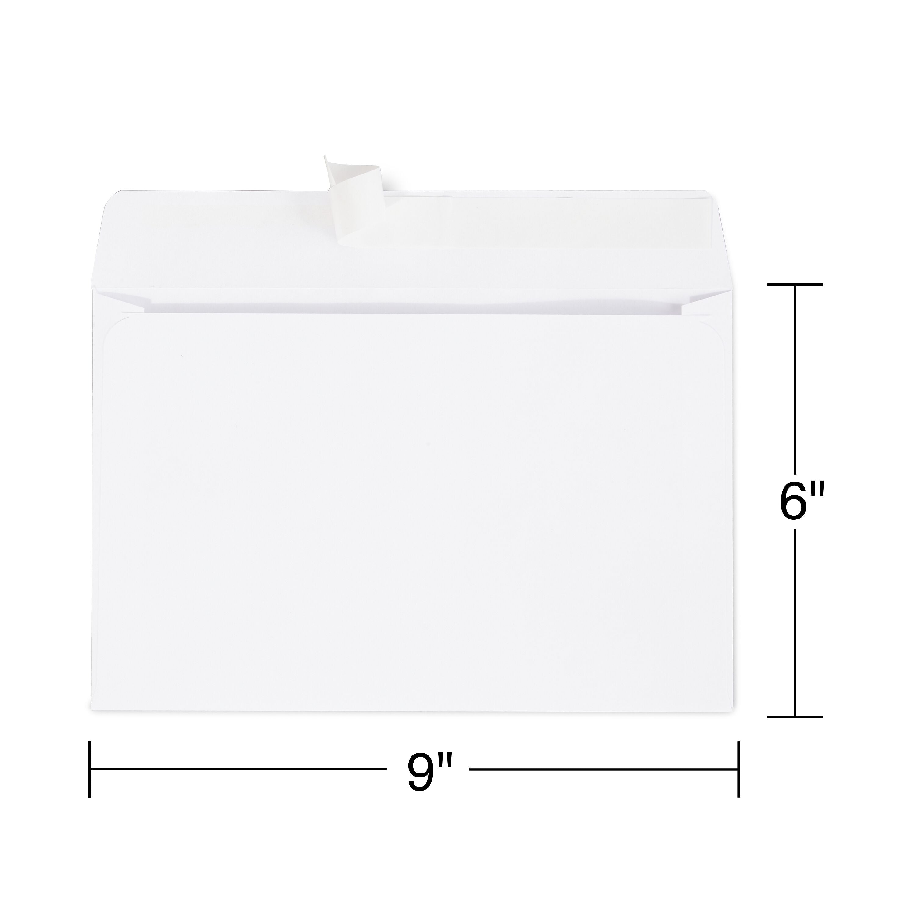 Staples EasyClose Booklet Envelopes, 6