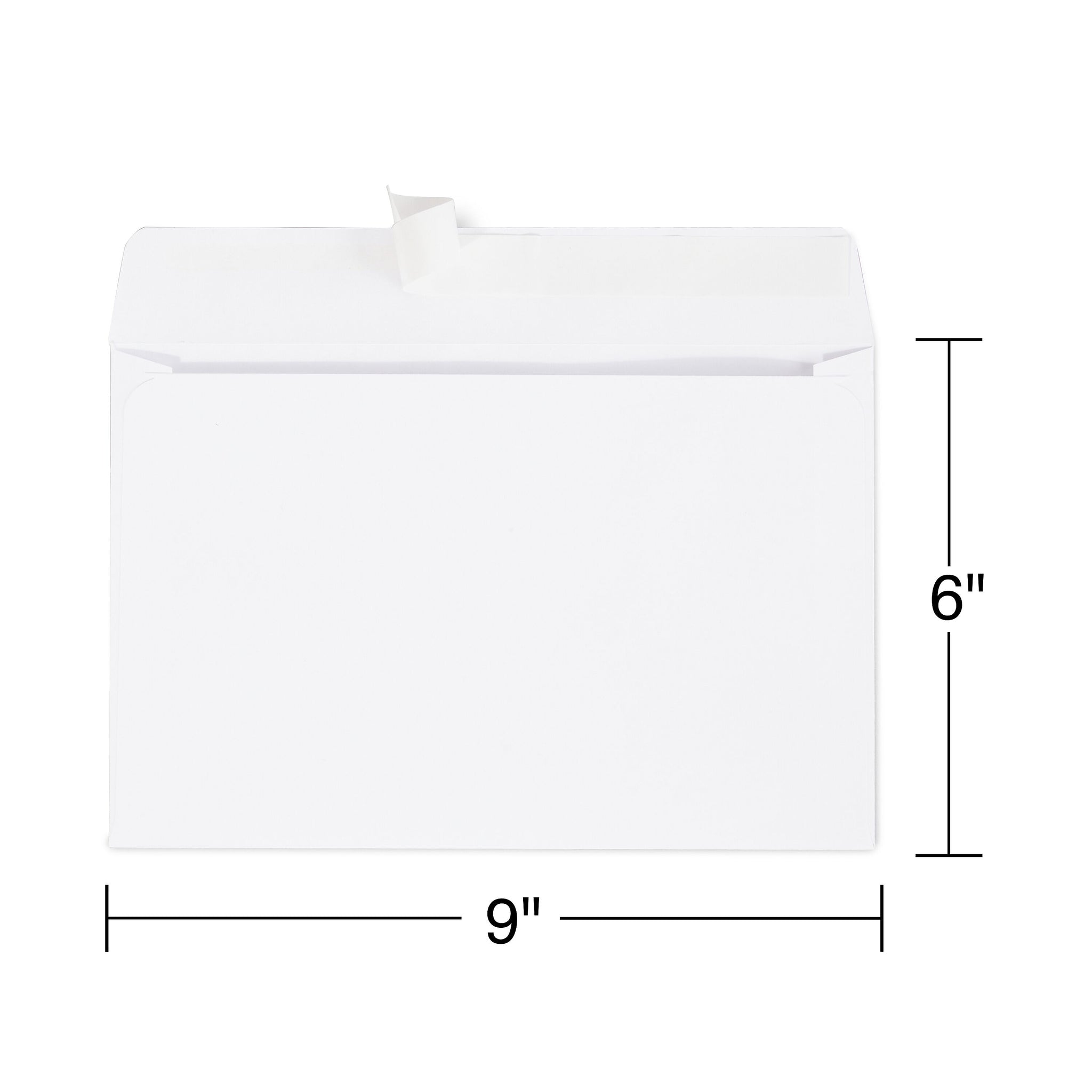Staples EasyClose Booklet Envelopes, 6