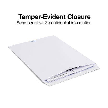 Staples EasyClose Catalog Envelopes, 10" x 13", White, 100/Box