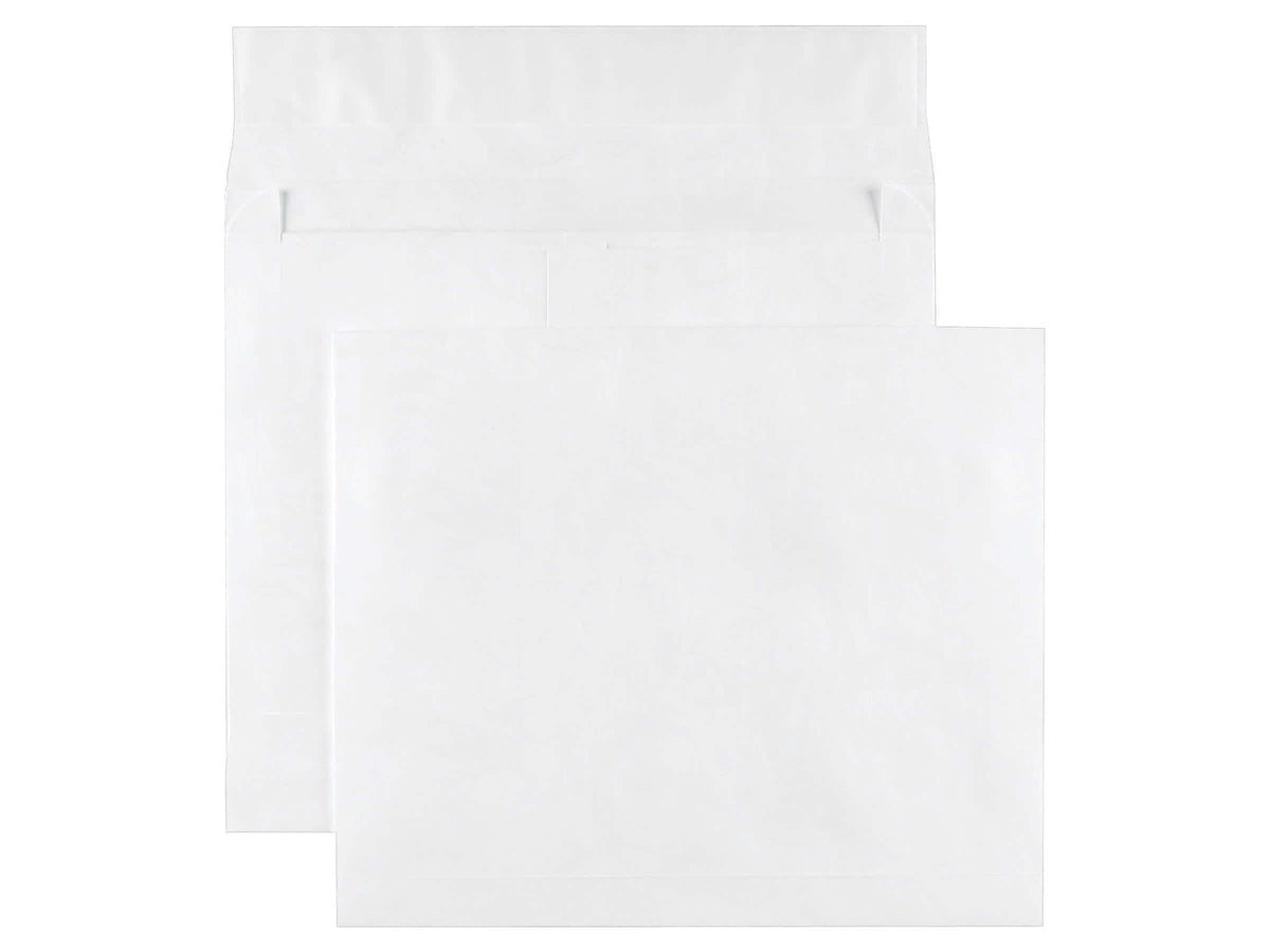 Staples EasyClose Catalog Envelopes, 13" x 10", White, 100/Box