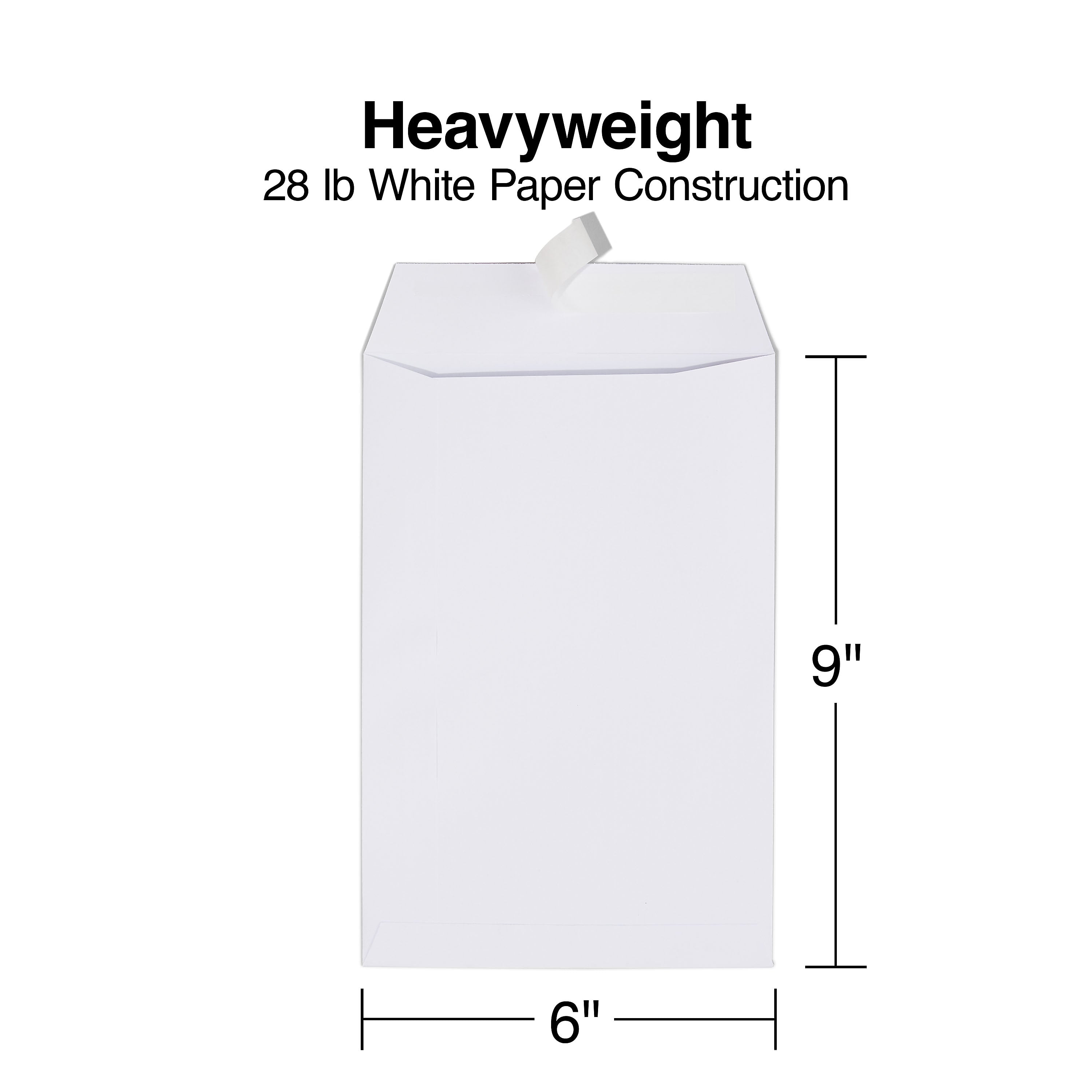 Staples EasyClose Catalog Envelopes, 6
