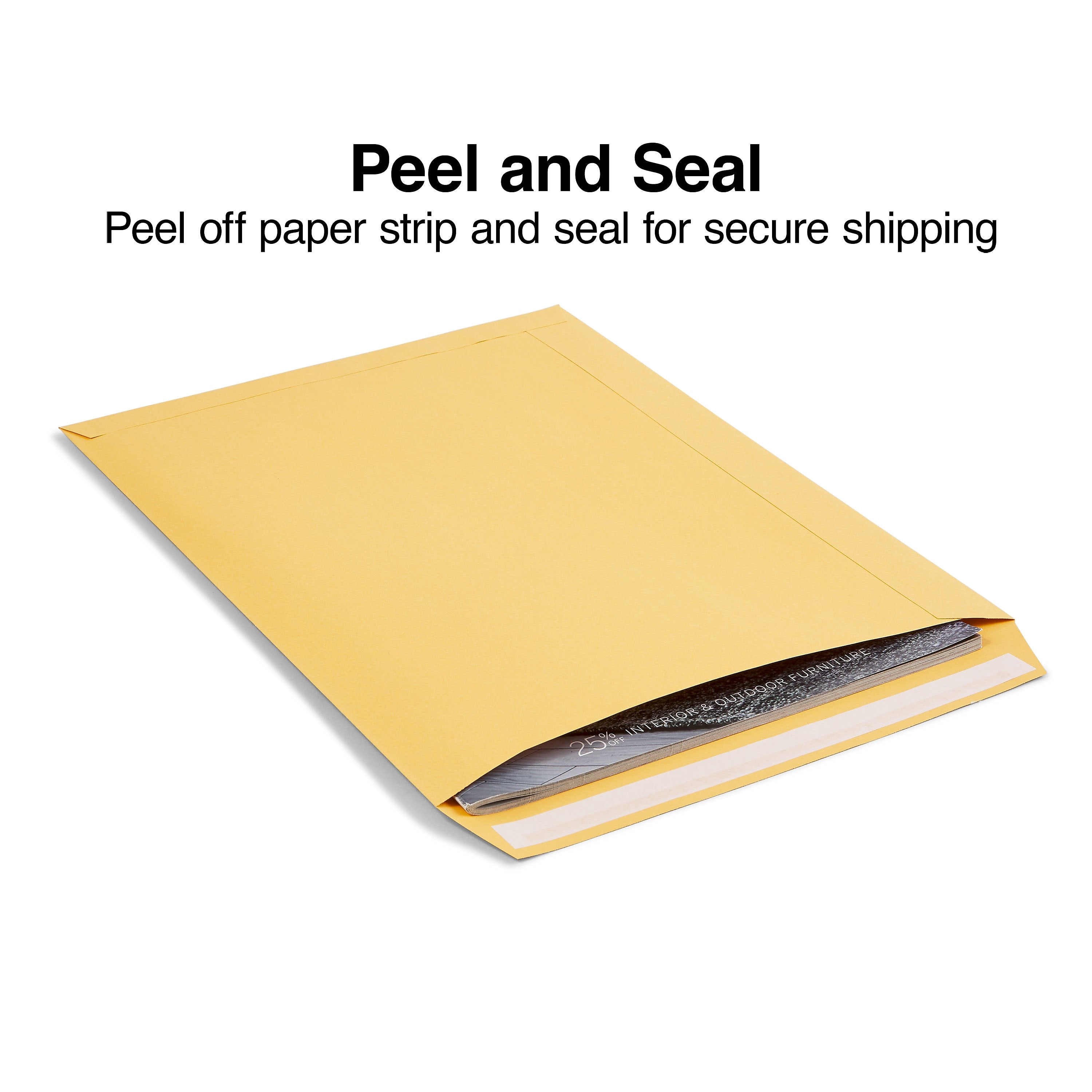 Staples EasyClose Kraft Catalog Envelopes, 10