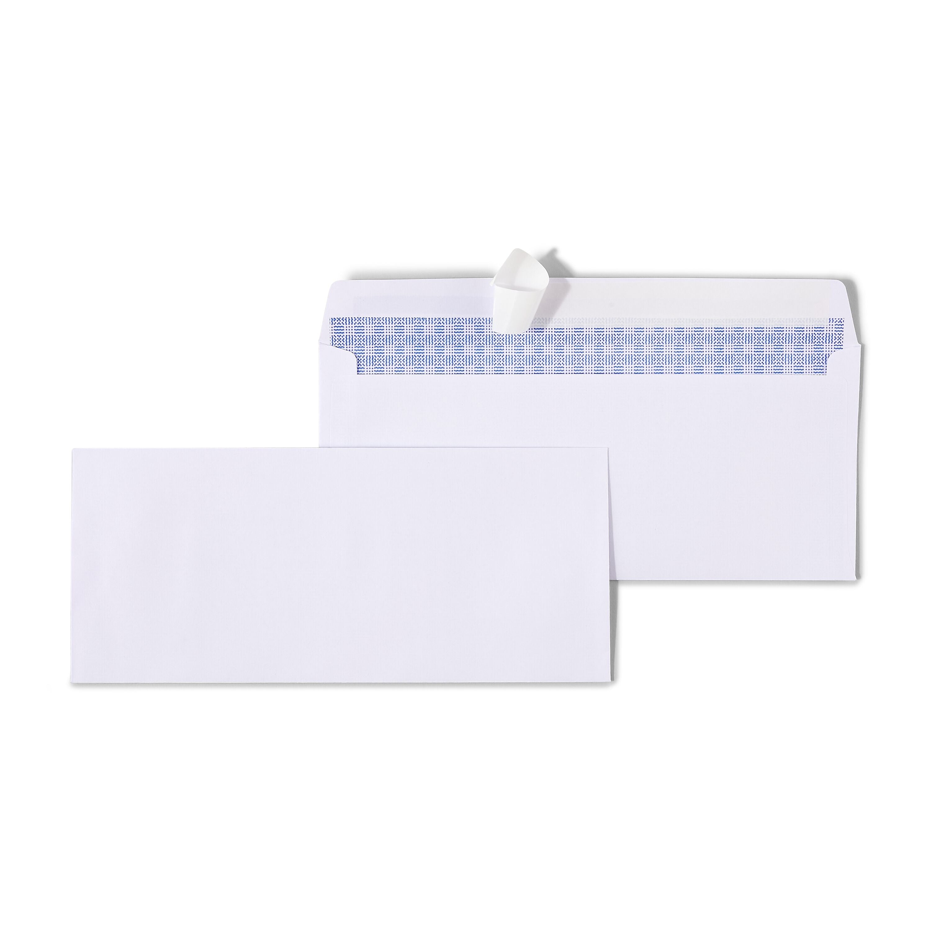 Staples EasyClose Security Tinted #10 Business Envelopes, 4 1/8