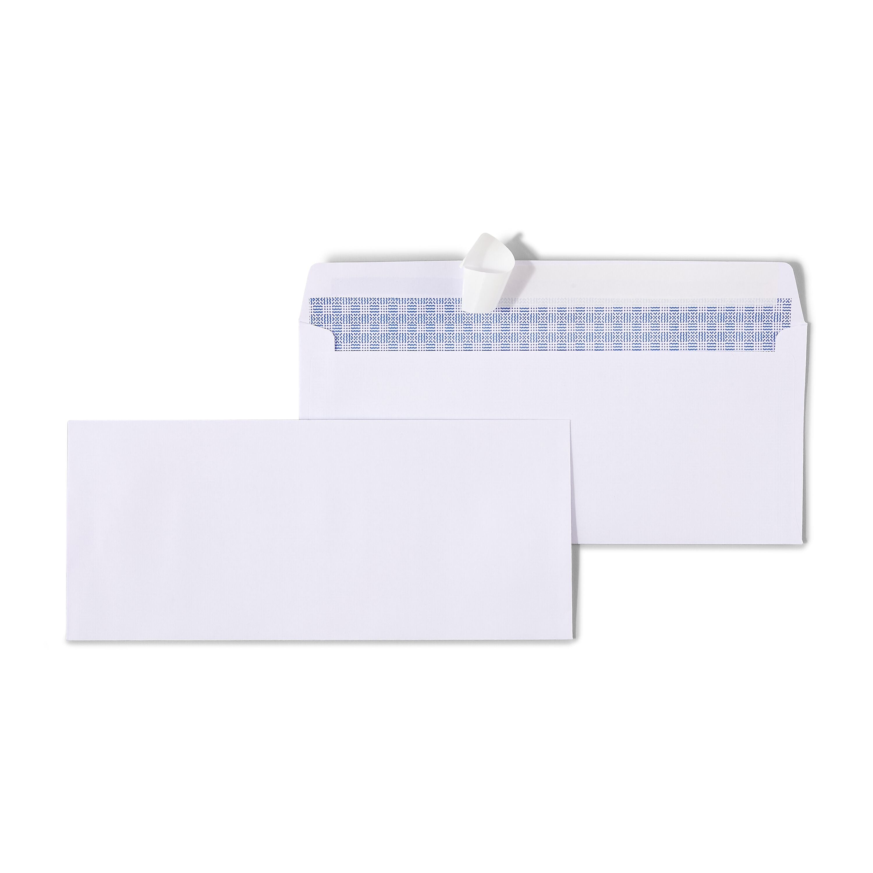 Staples EasyClose Security Tinted #10 Business Envelopes, 4 1/8