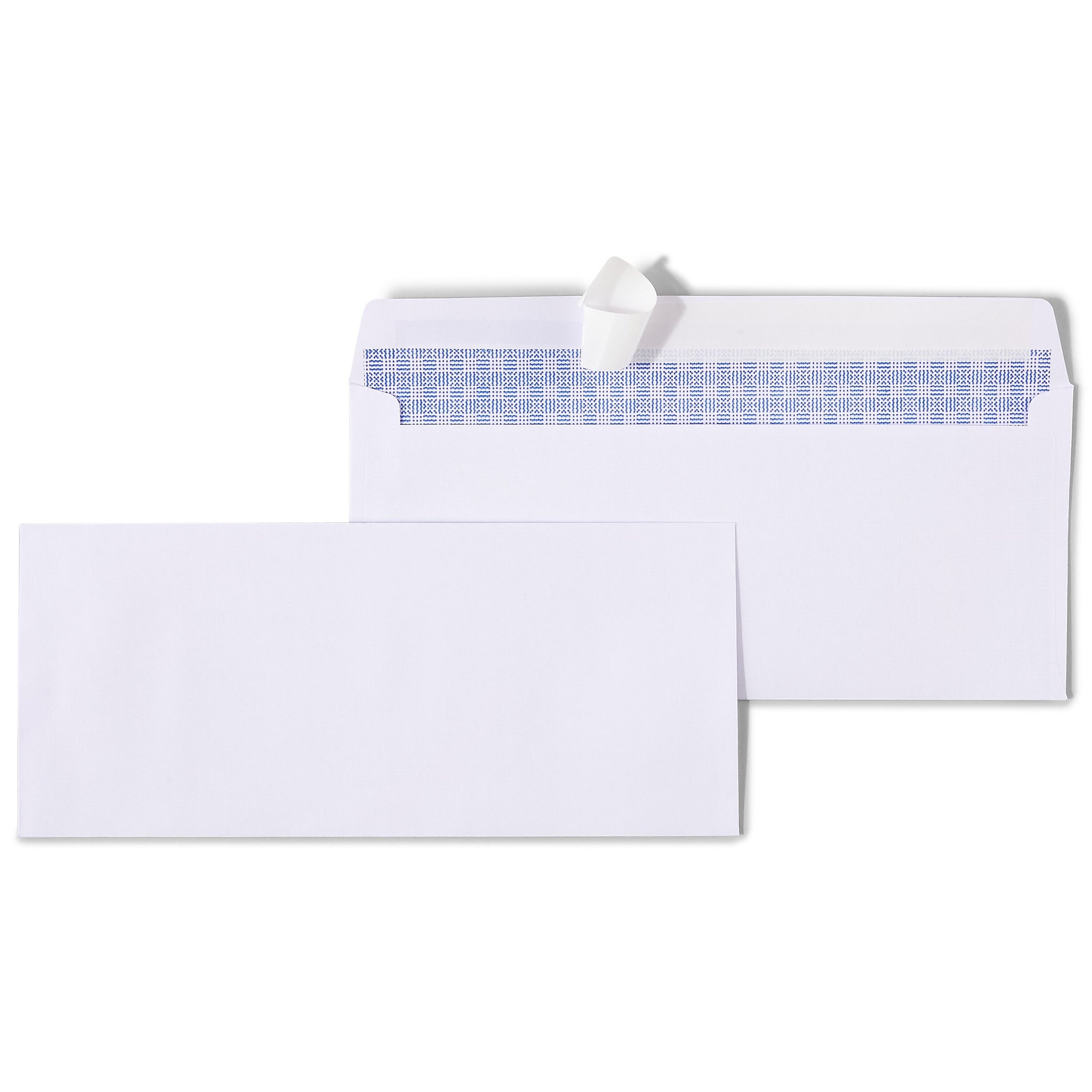 Staples EasyClose Security Tinted #10 Business Envelopes, 4 1/8