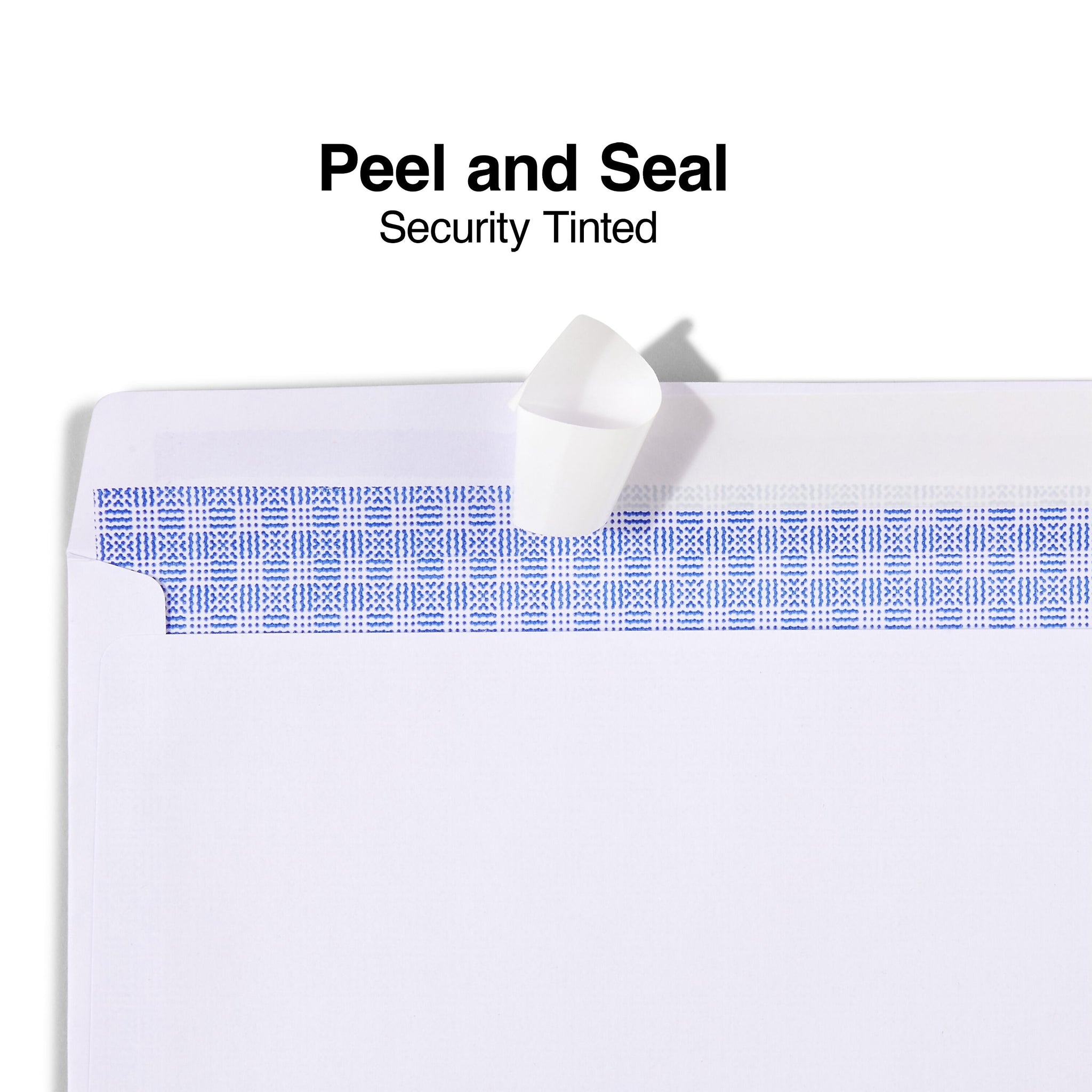 Staples EasyClose Security Tinted #10 Business Envelopes, 4 1/8