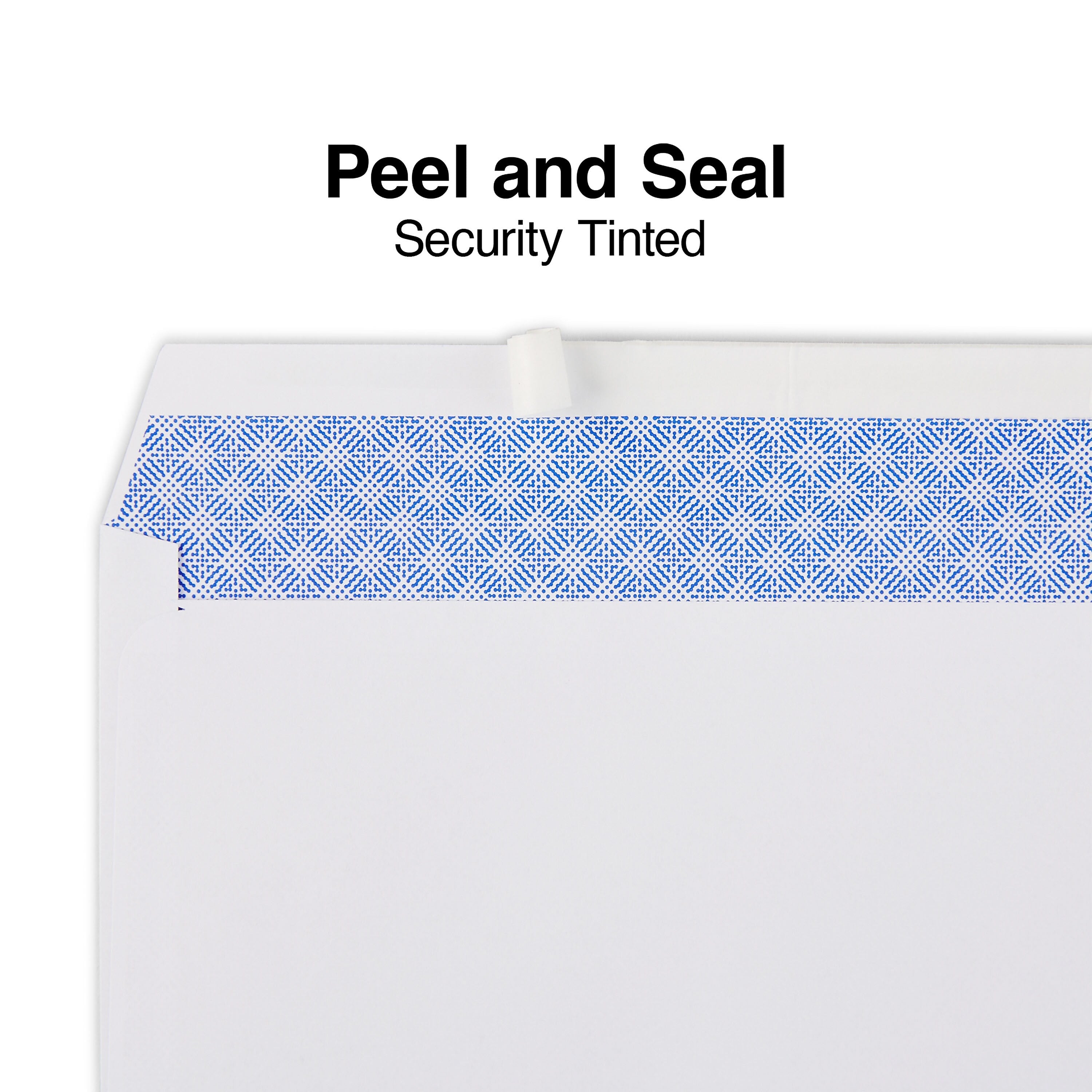 Staples EasyClose Security Tinted #10 Business Envelopes, 4 1/8