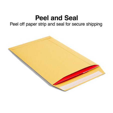 Staples EasyClose Self Seal #1 Catalog Envelope, 6" x 9", Kraft, 100/Box