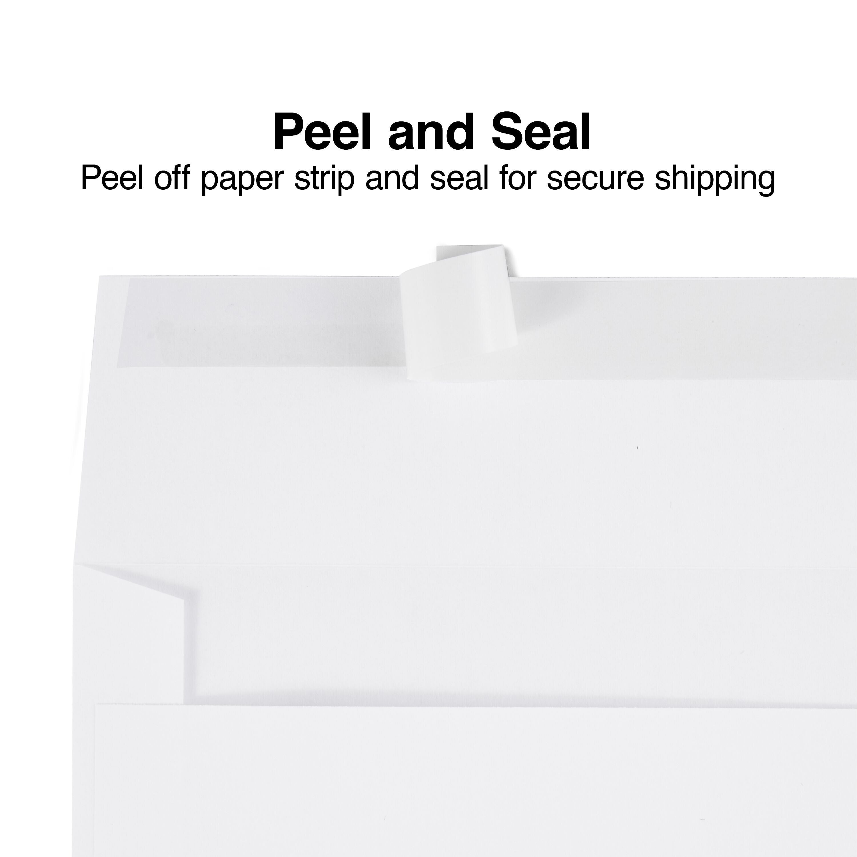 Staples EasyClose Self Seal Greeting Card Envelopes, 5.75