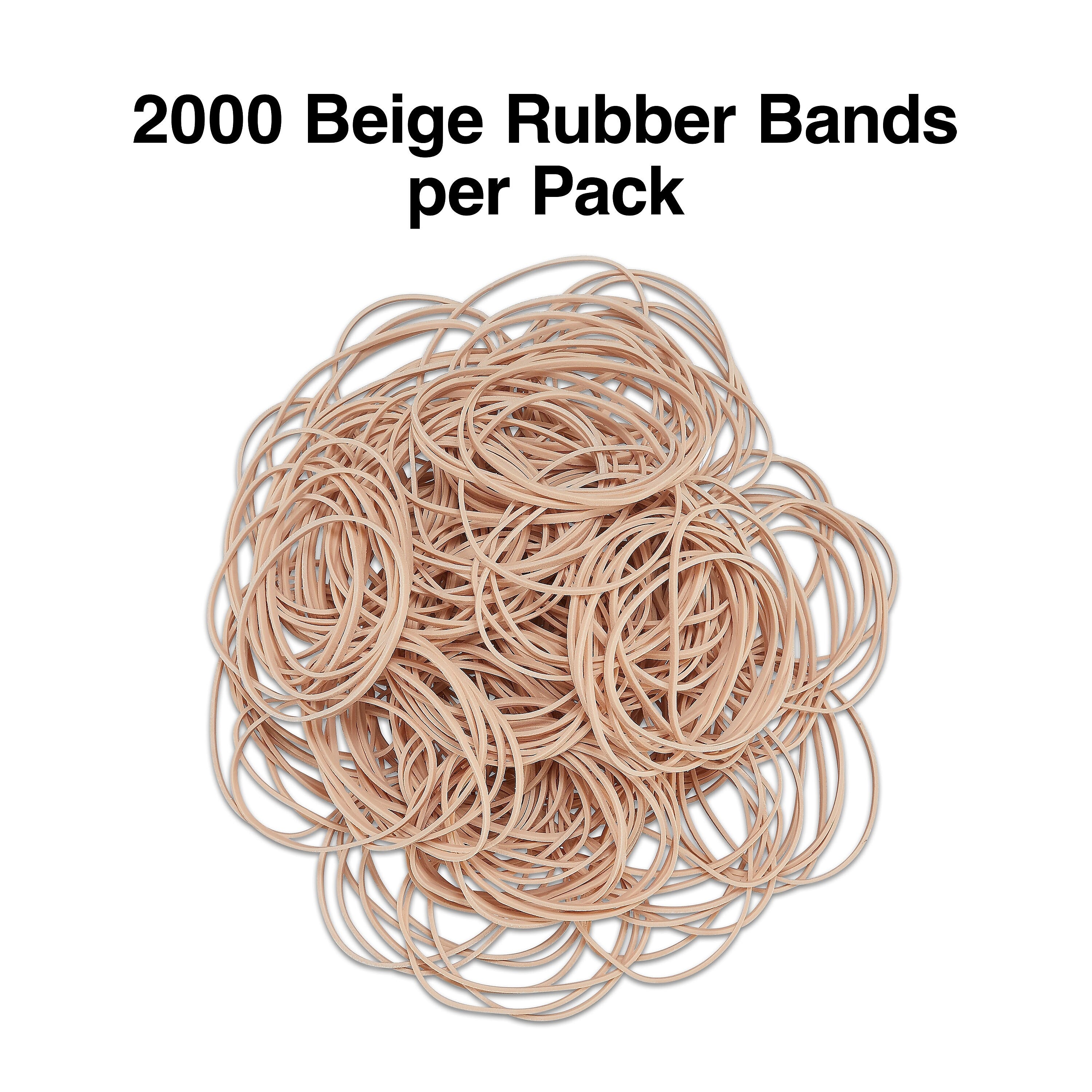 Staples Economy #16 Rubber Bands, 2000/Pack
