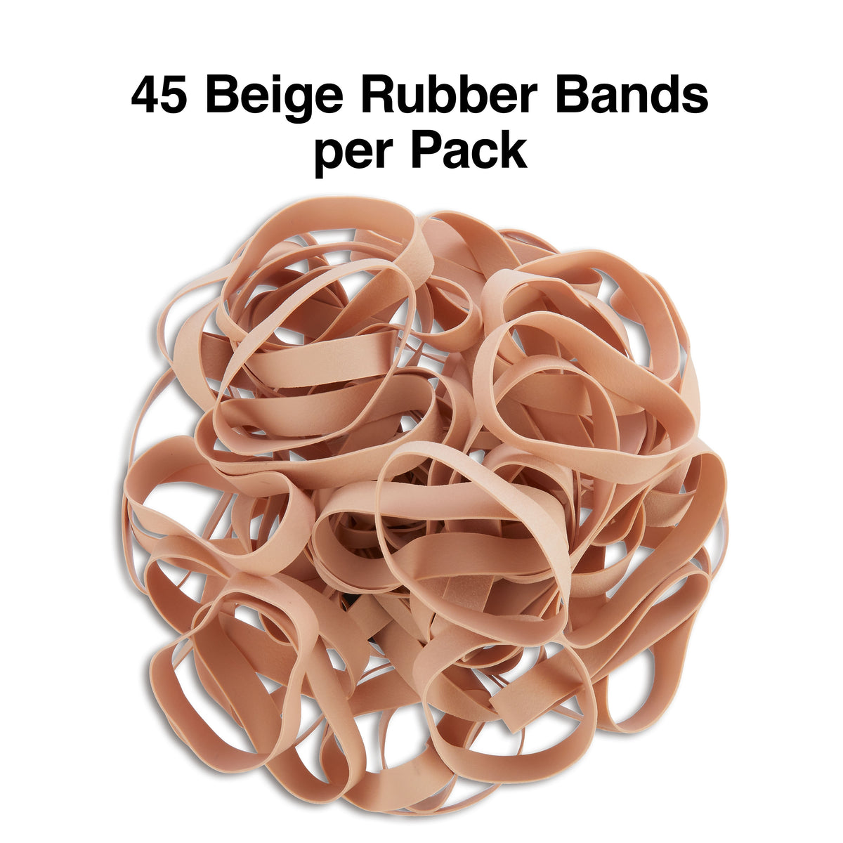 Staples Economy #84 Rubber Bands, 45/Pack