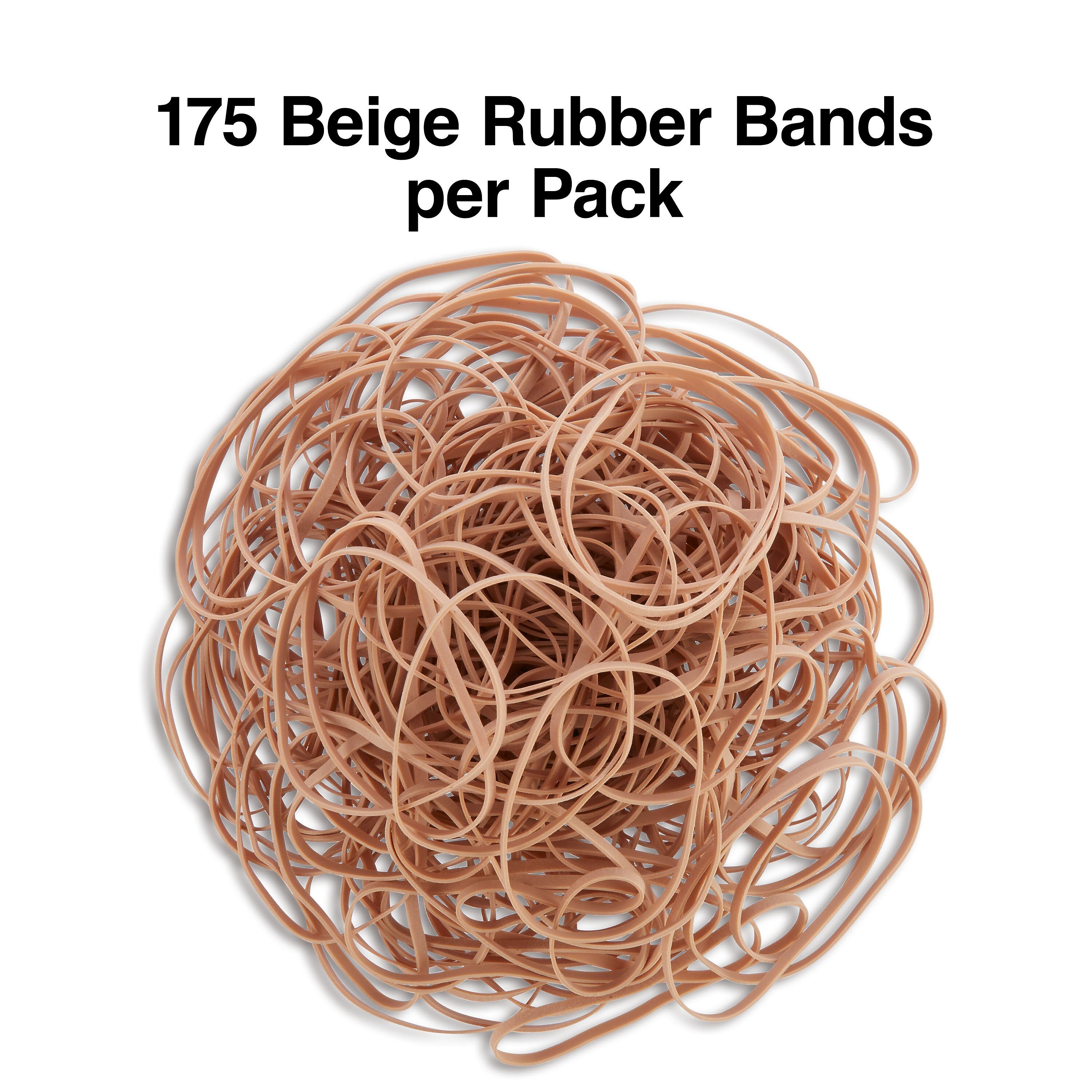 Staples Economy Rubber Band, #33, 1/4 lb. Resealable Bag, 175/Pack