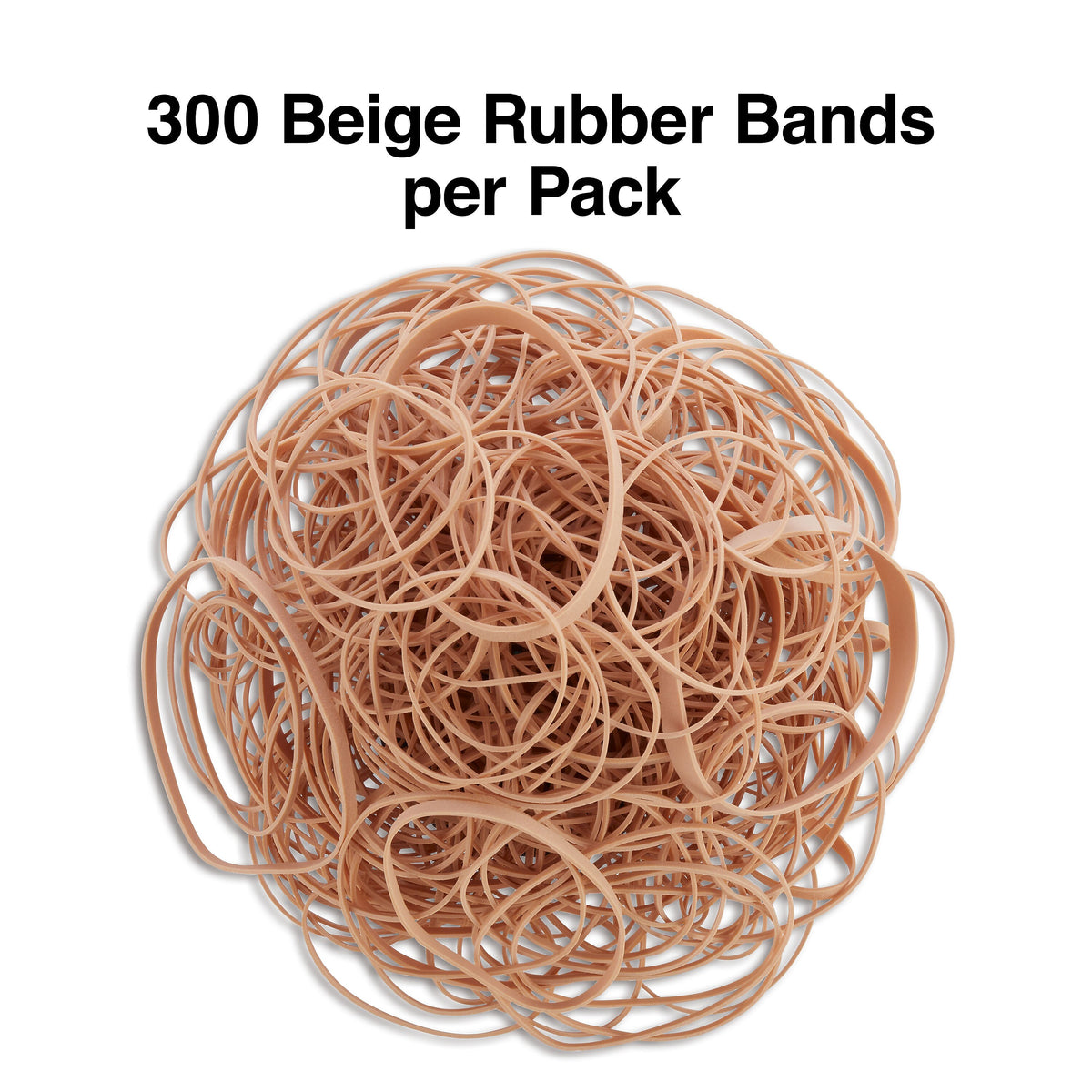 Staples Economy Rubber Bands, #54, 1/4 lb. Bag, 300/Pack