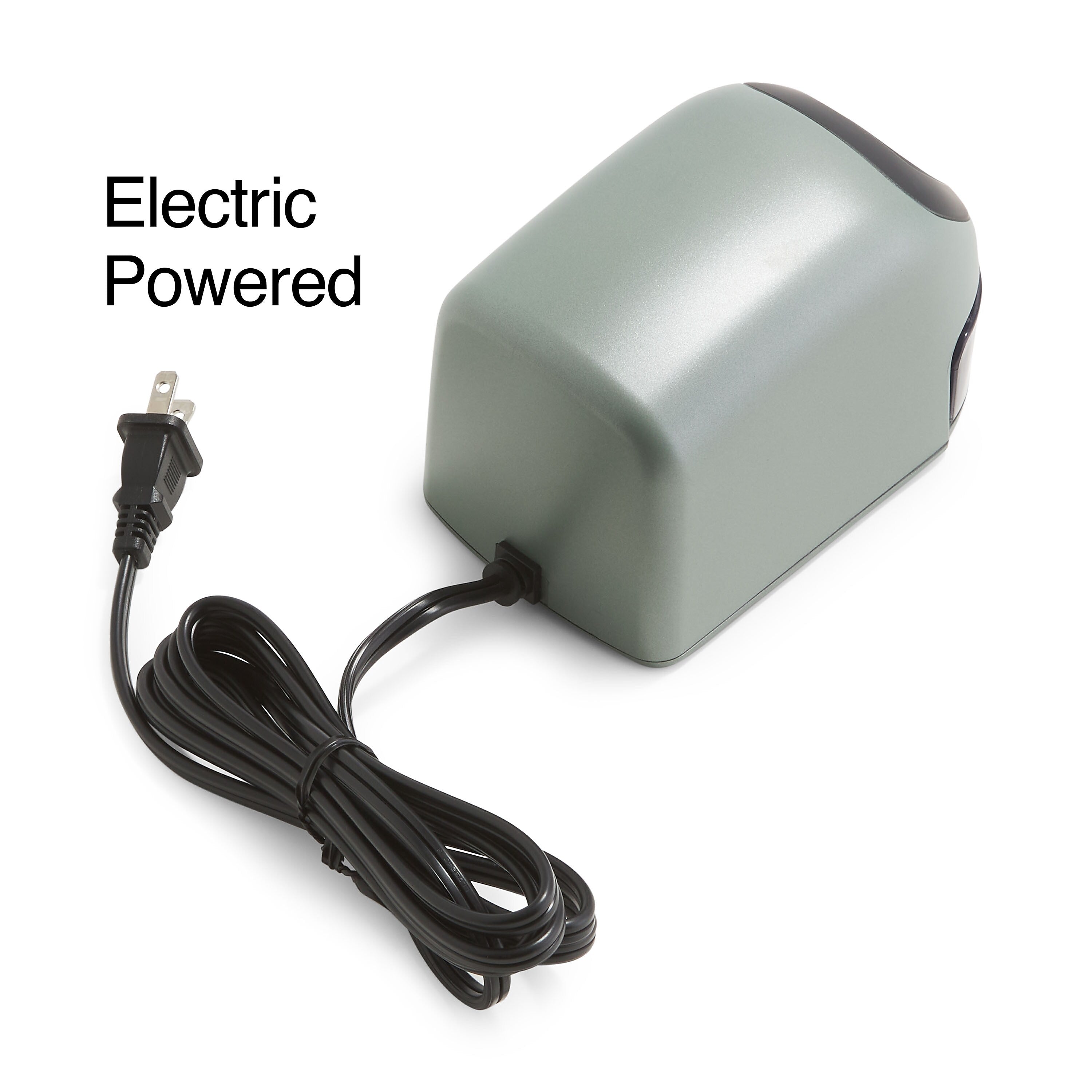 Staples® Electric Pencil Sharpener, Gray/Silver