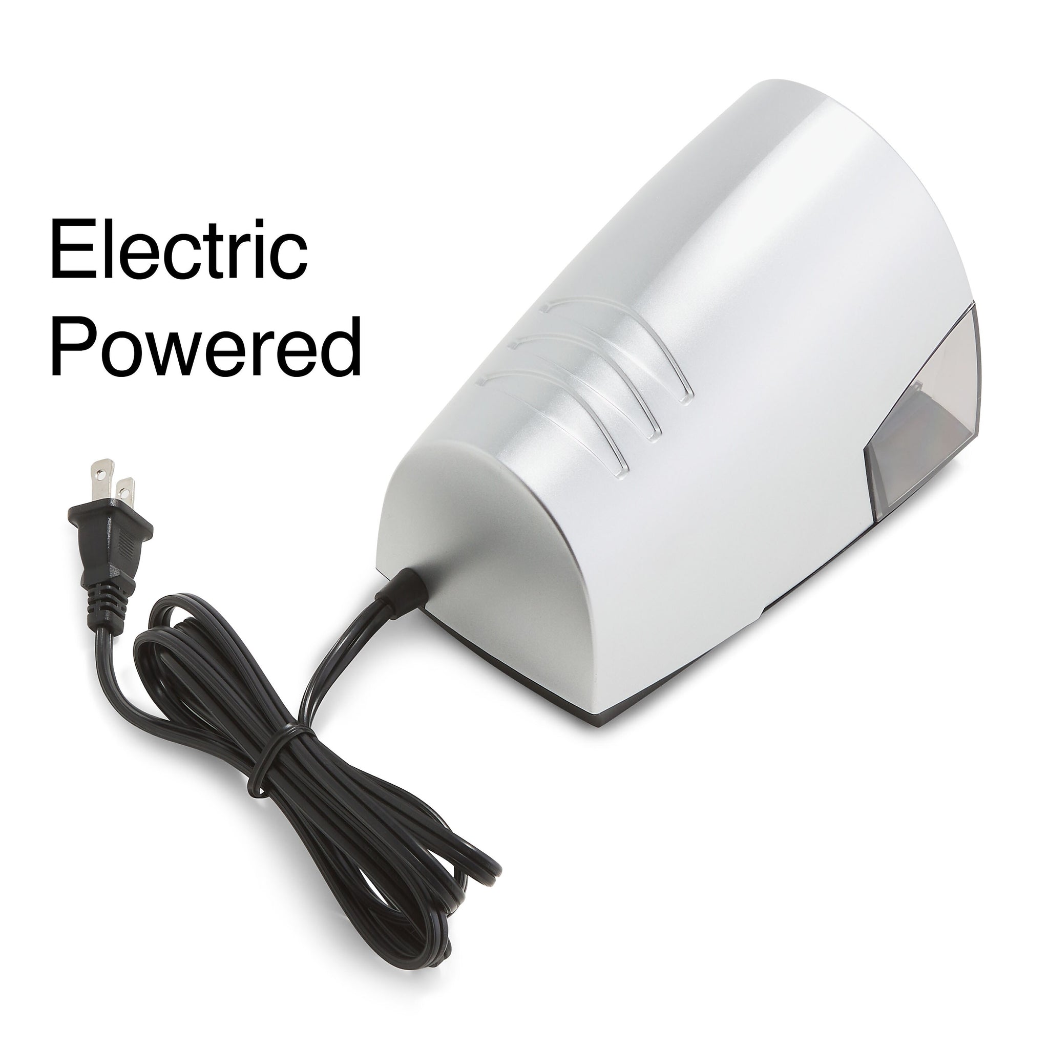 Staples® Electric Pencil Sharpener, Gray/Silver