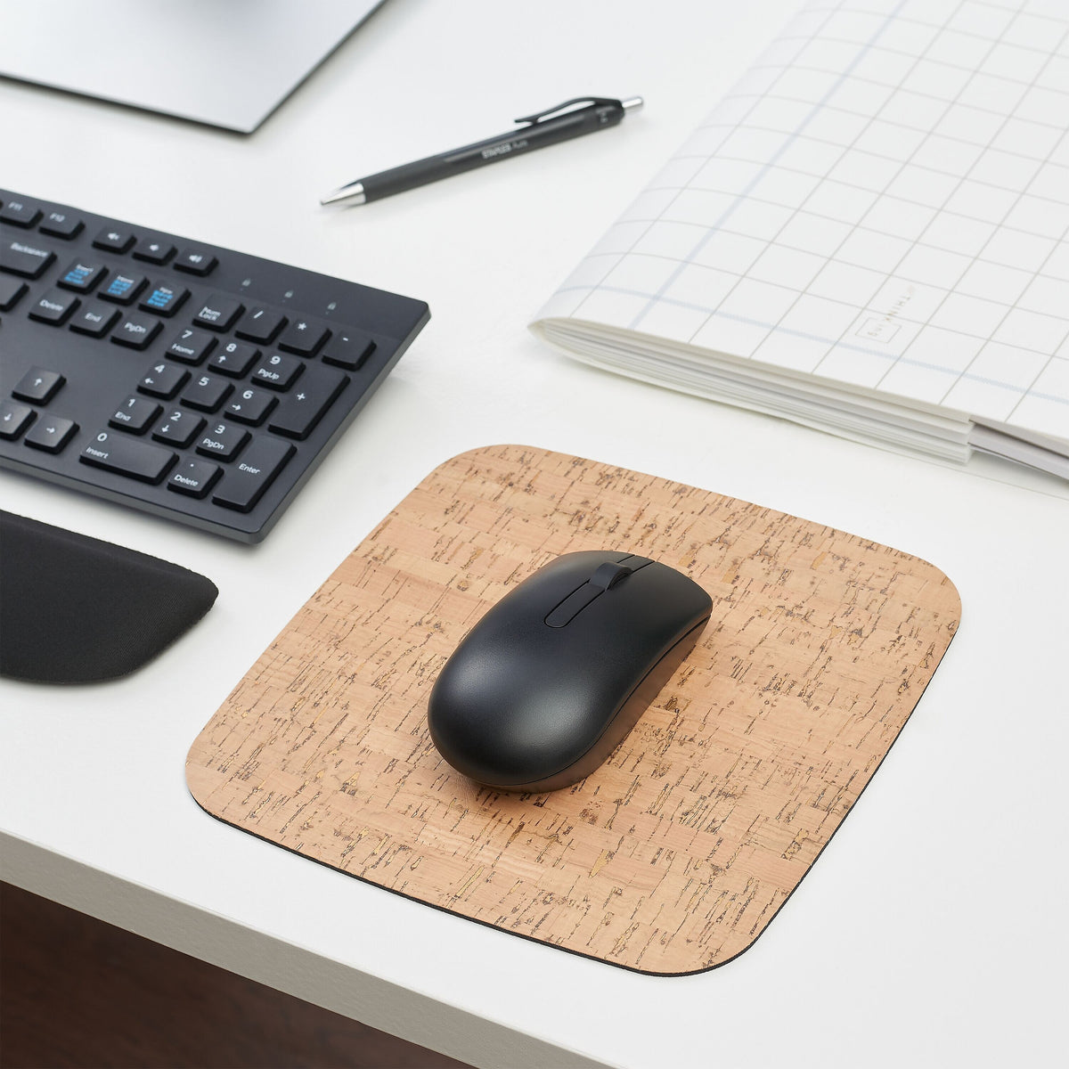 Staples Fashion Mouse Pad, Cork