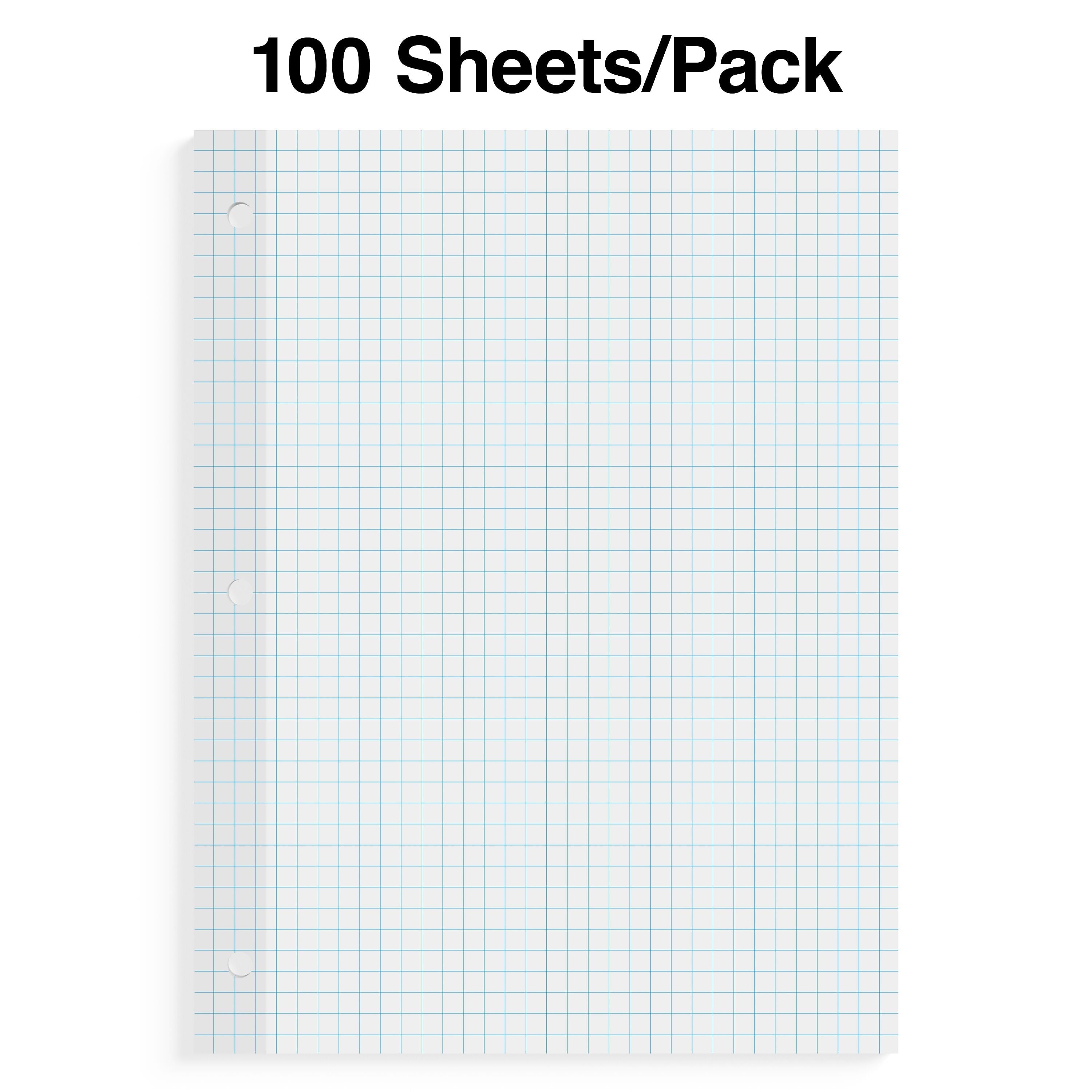 Staples Graph Ruled Filler Paper, 8.5