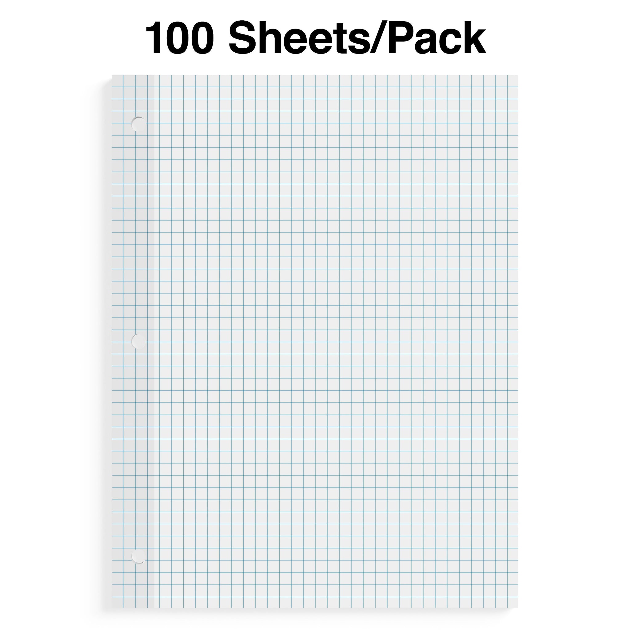 Staples Graph Ruled Filler Paper, 8.5