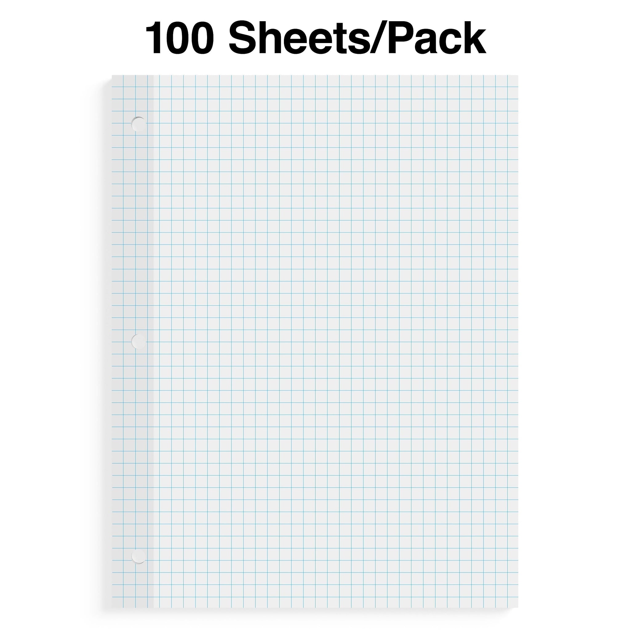 Staples Graph Ruled Filler Paper, 8.5