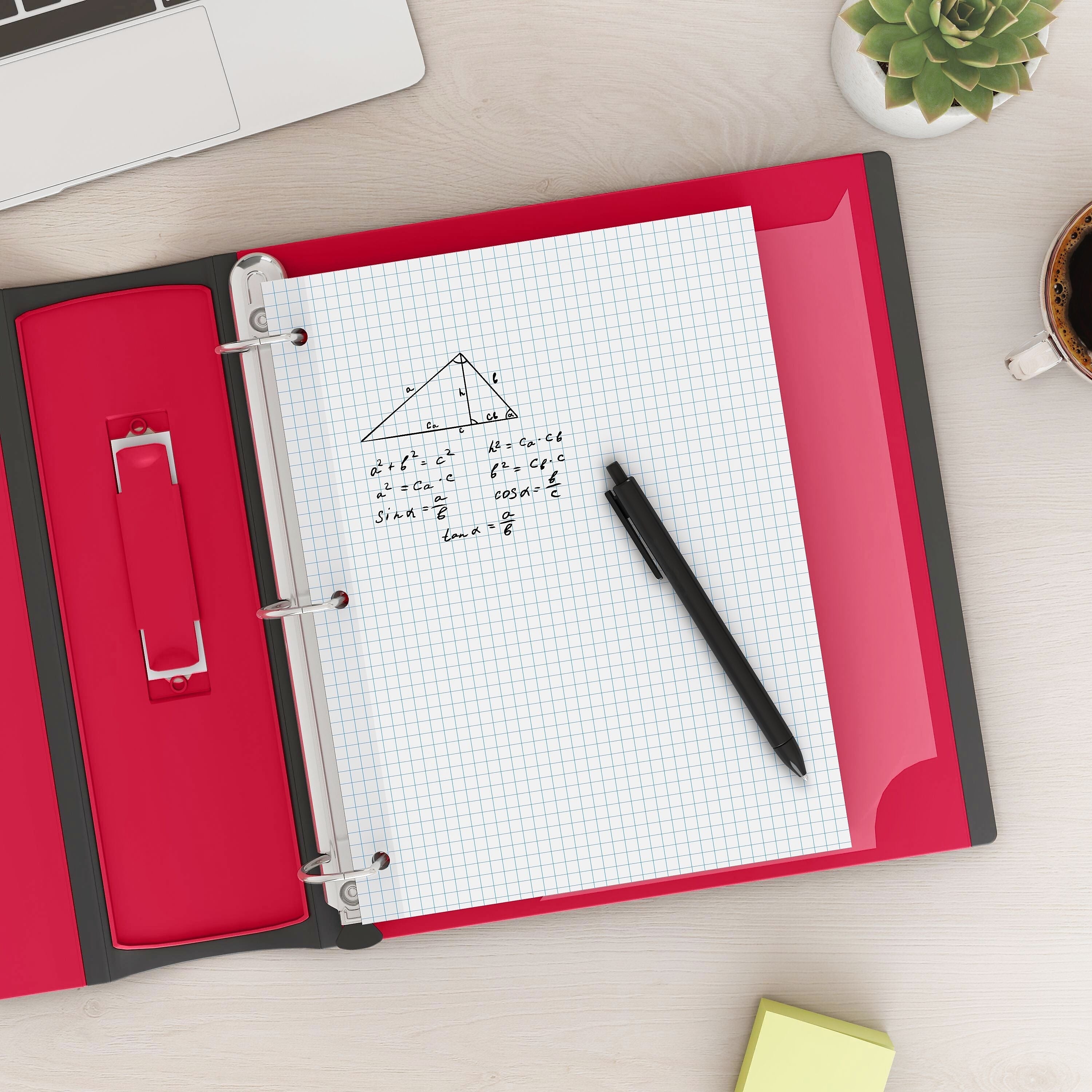 Staples Graph Ruled Filler Paper, 8.5