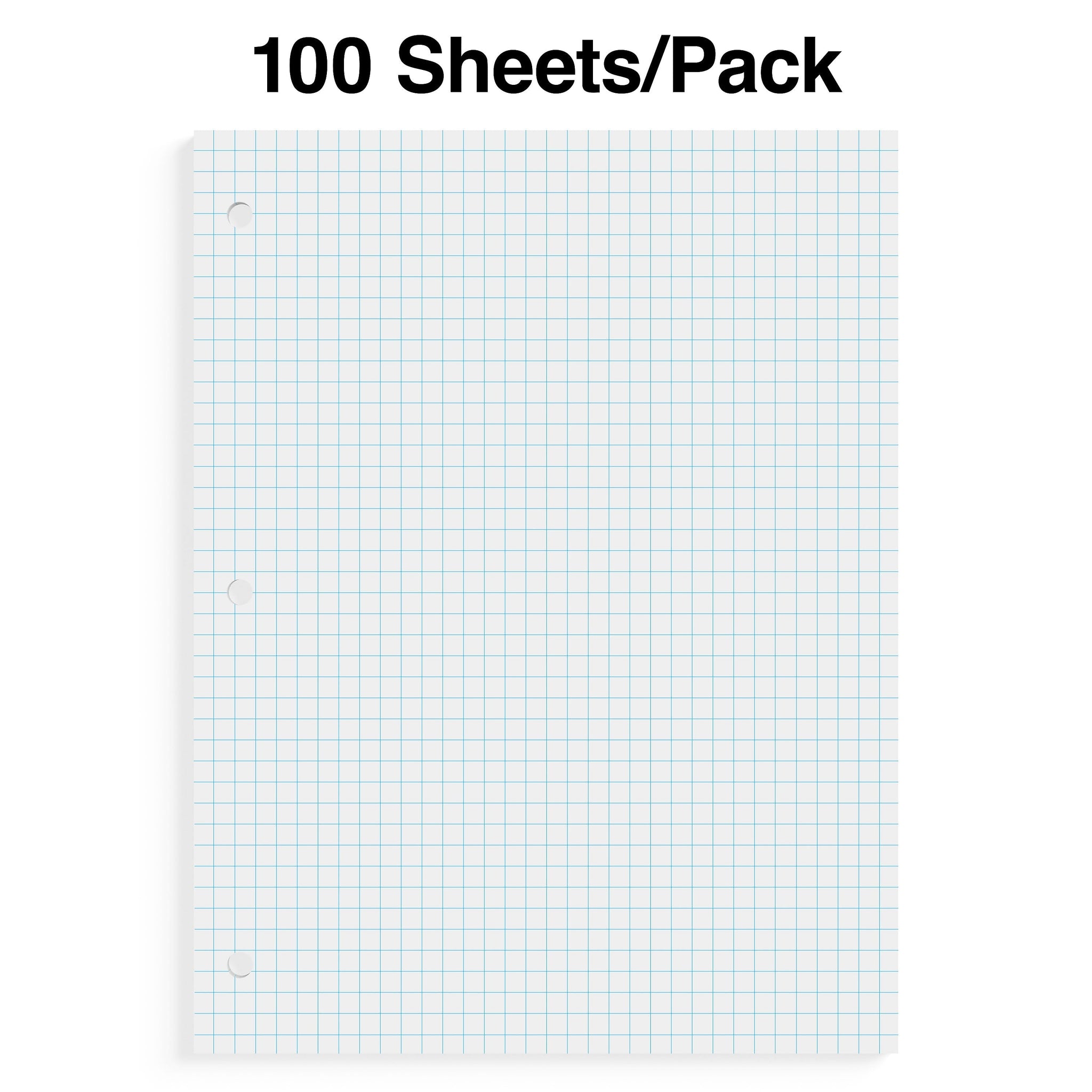 Staples Graph Ruled Filler Paper, 8.5