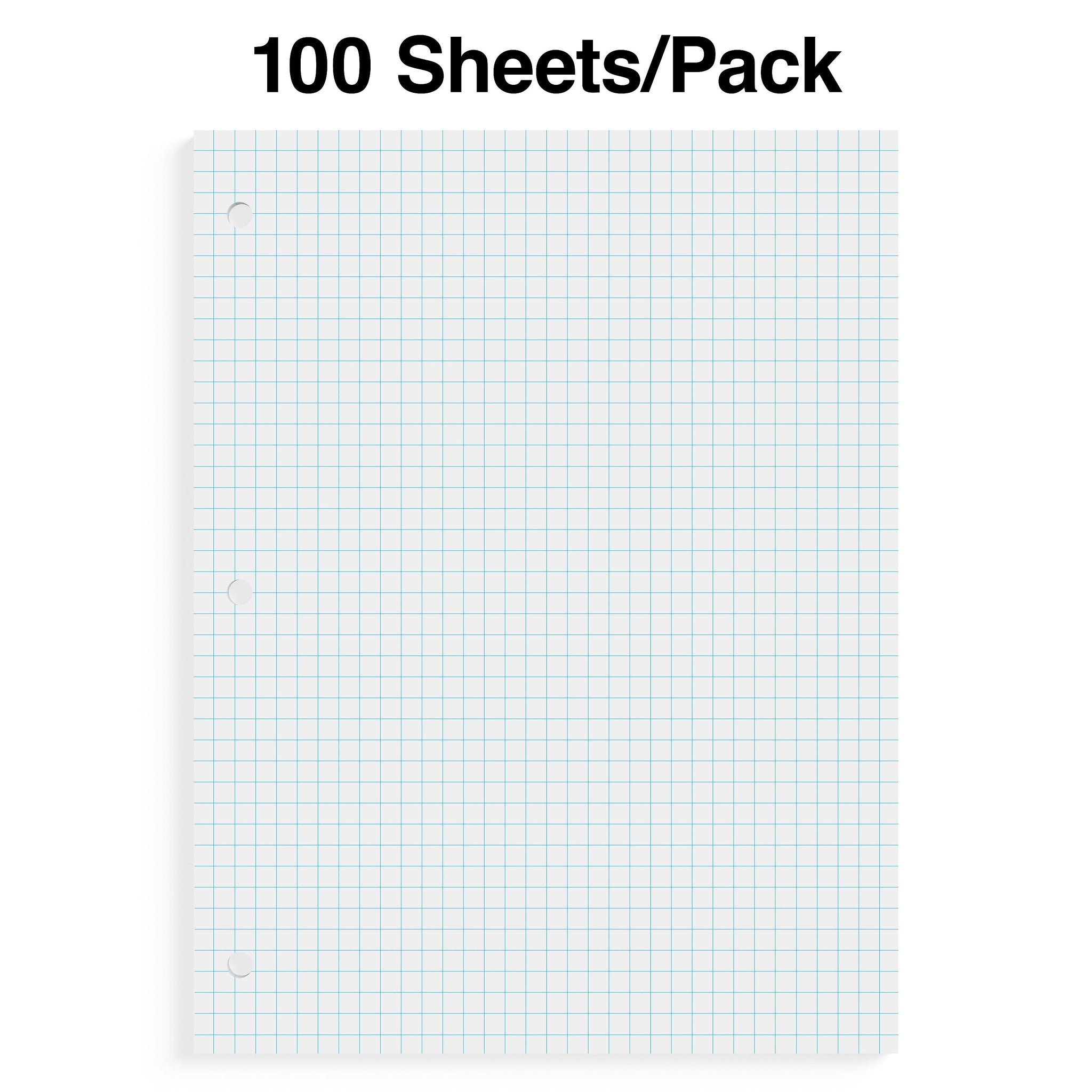 Staples Graph Ruled Filler Paper, 8.5