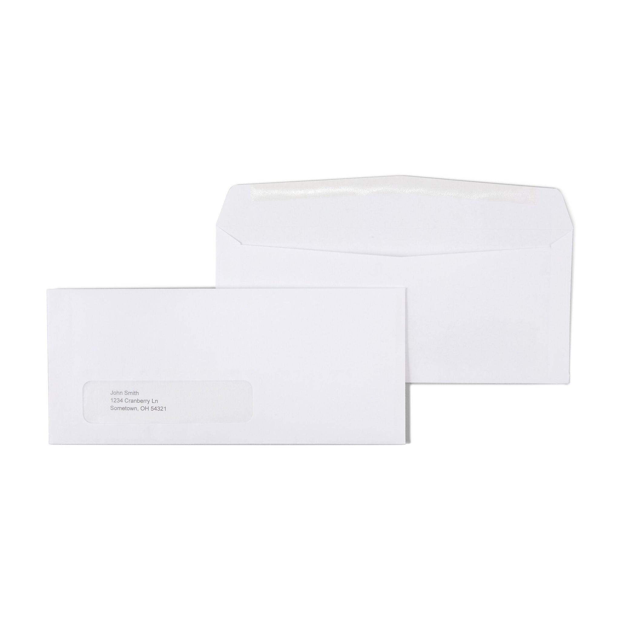 Staples Gummed #10 Business Envelope, 4 1/8