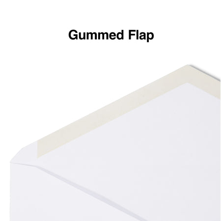 Staples Gummed #10 Business Envelopes, 4 1/8" x 9 1/2", White, 500/Box